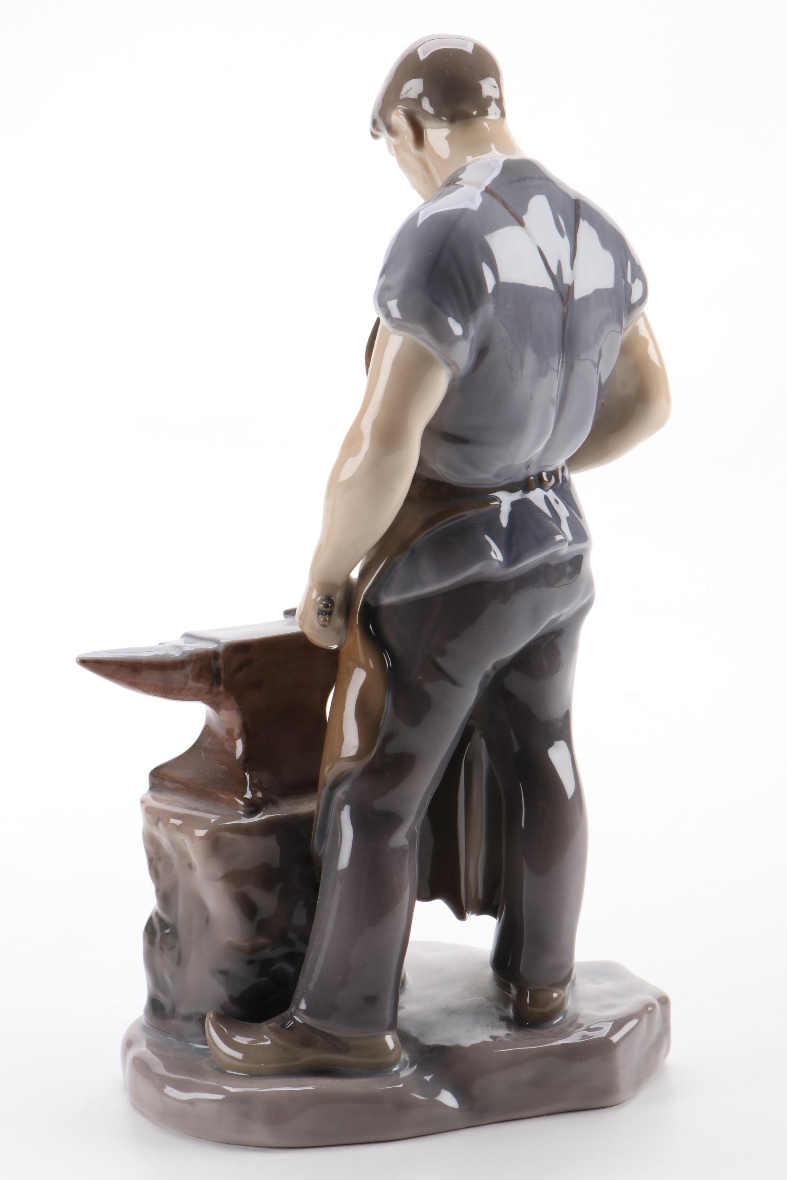 Axel Locher for Bing & Grøndahl Porcelain Figurines