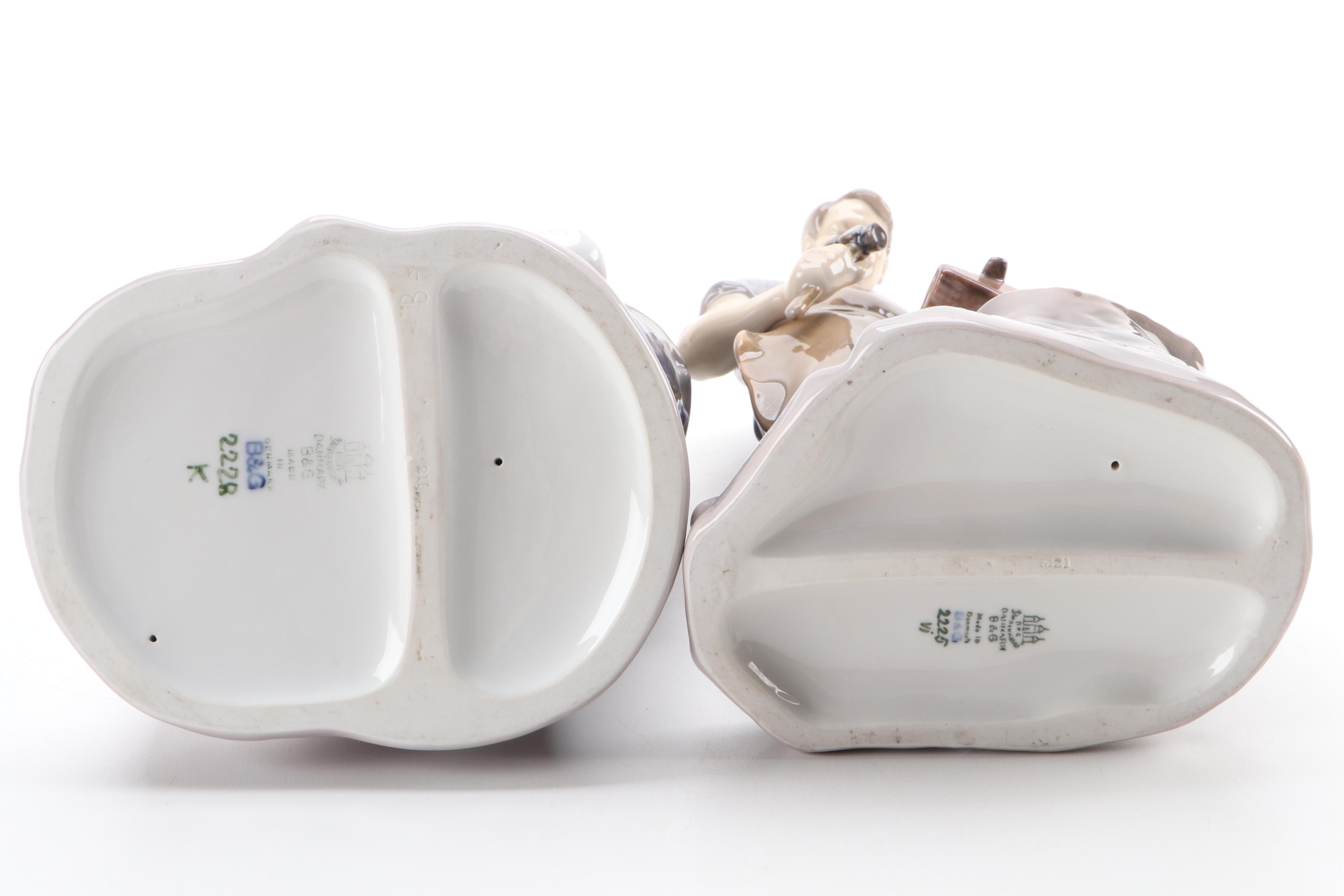 Axel Locher for Bing & Grøndahl Porcelain Figurines