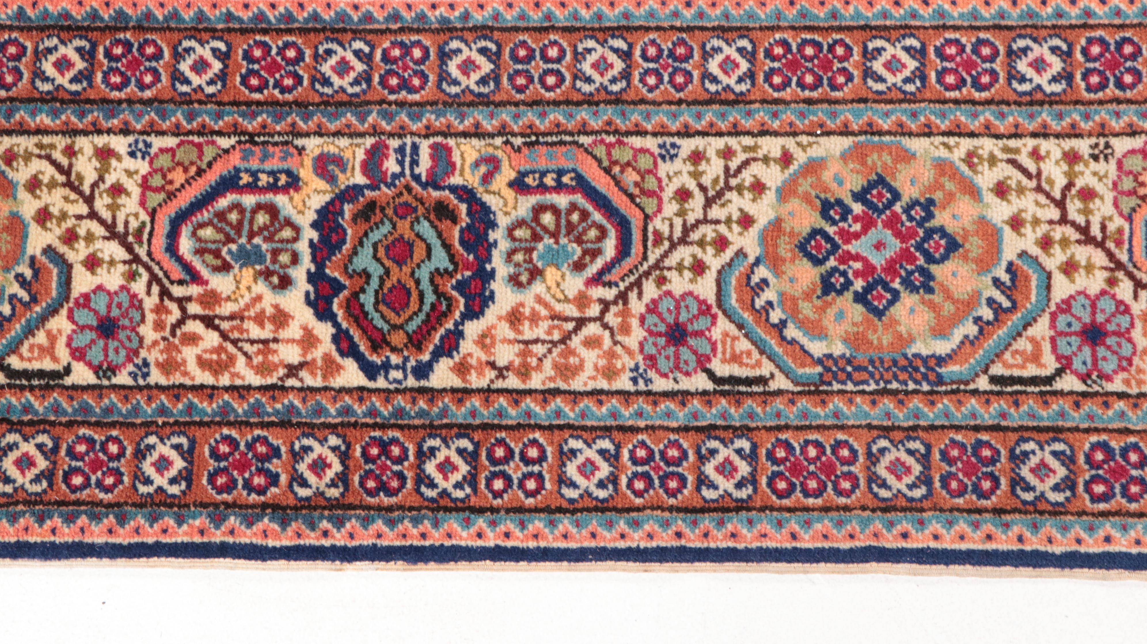 4' x 6'9 Hand-Knotted Turkish Ghiordes Prayer Rug