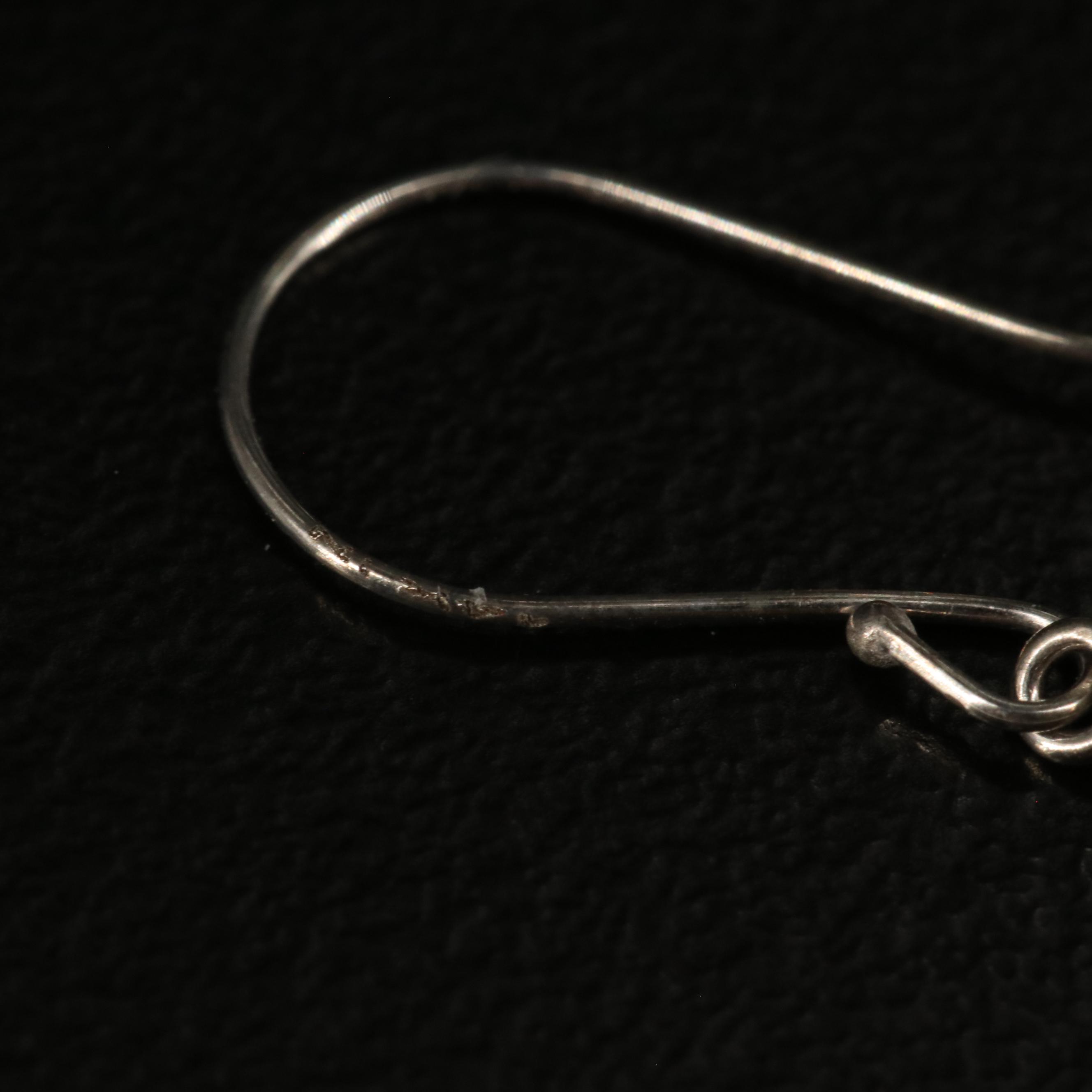 14K Citrine Drop Earrings