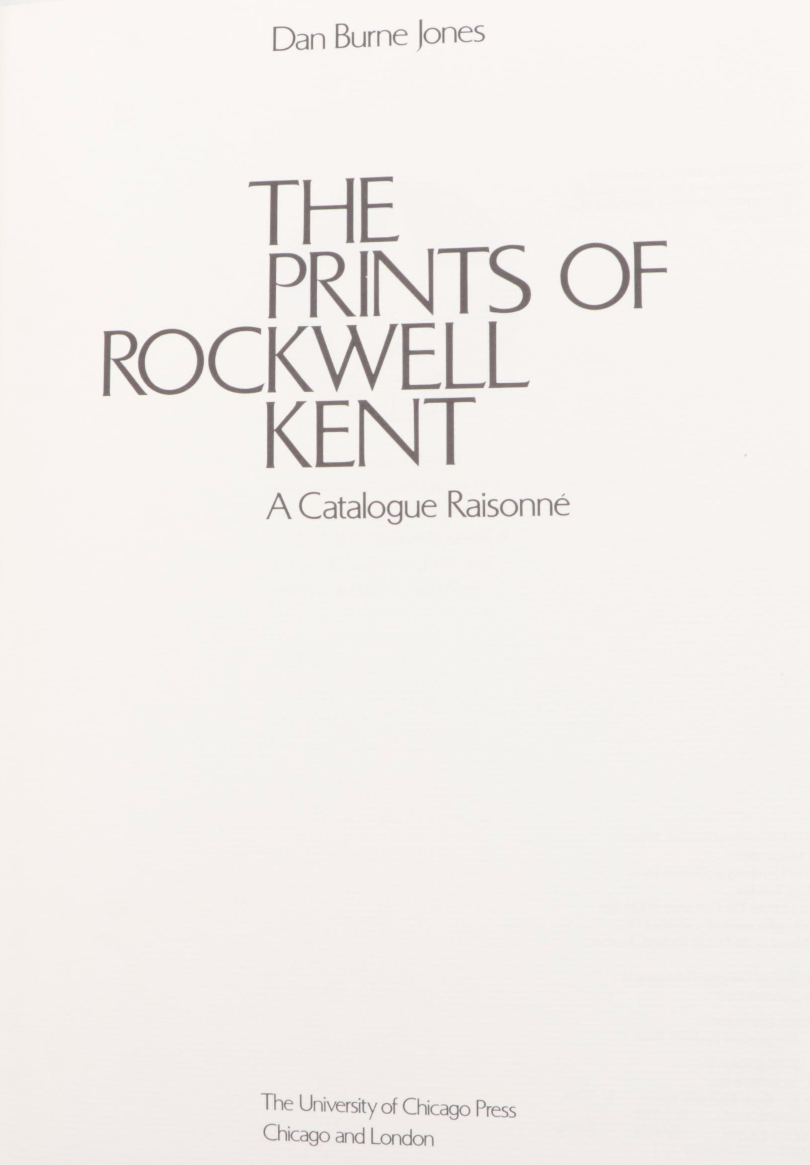 Rockwell Kent Christmas Cards with Signed "The Prints of Rockwell Kent"
