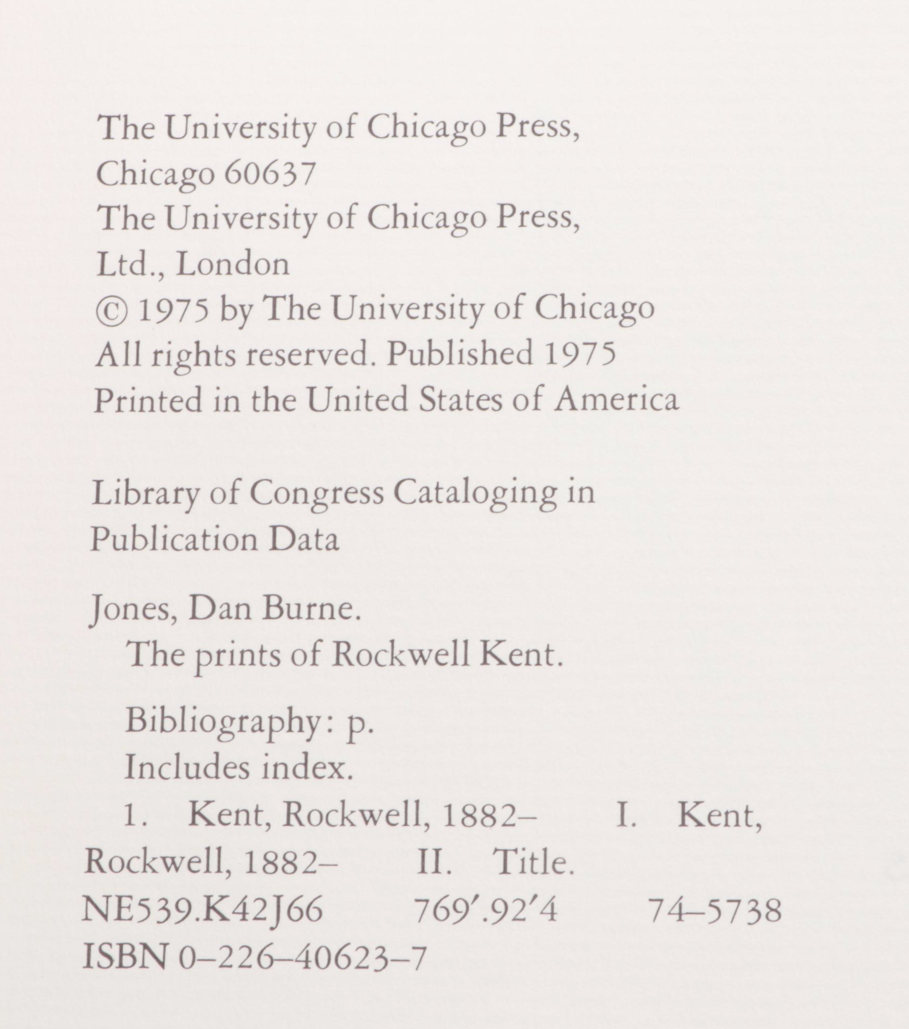 Rockwell Kent Christmas Cards with Signed "The Prints of Rockwell Kent"