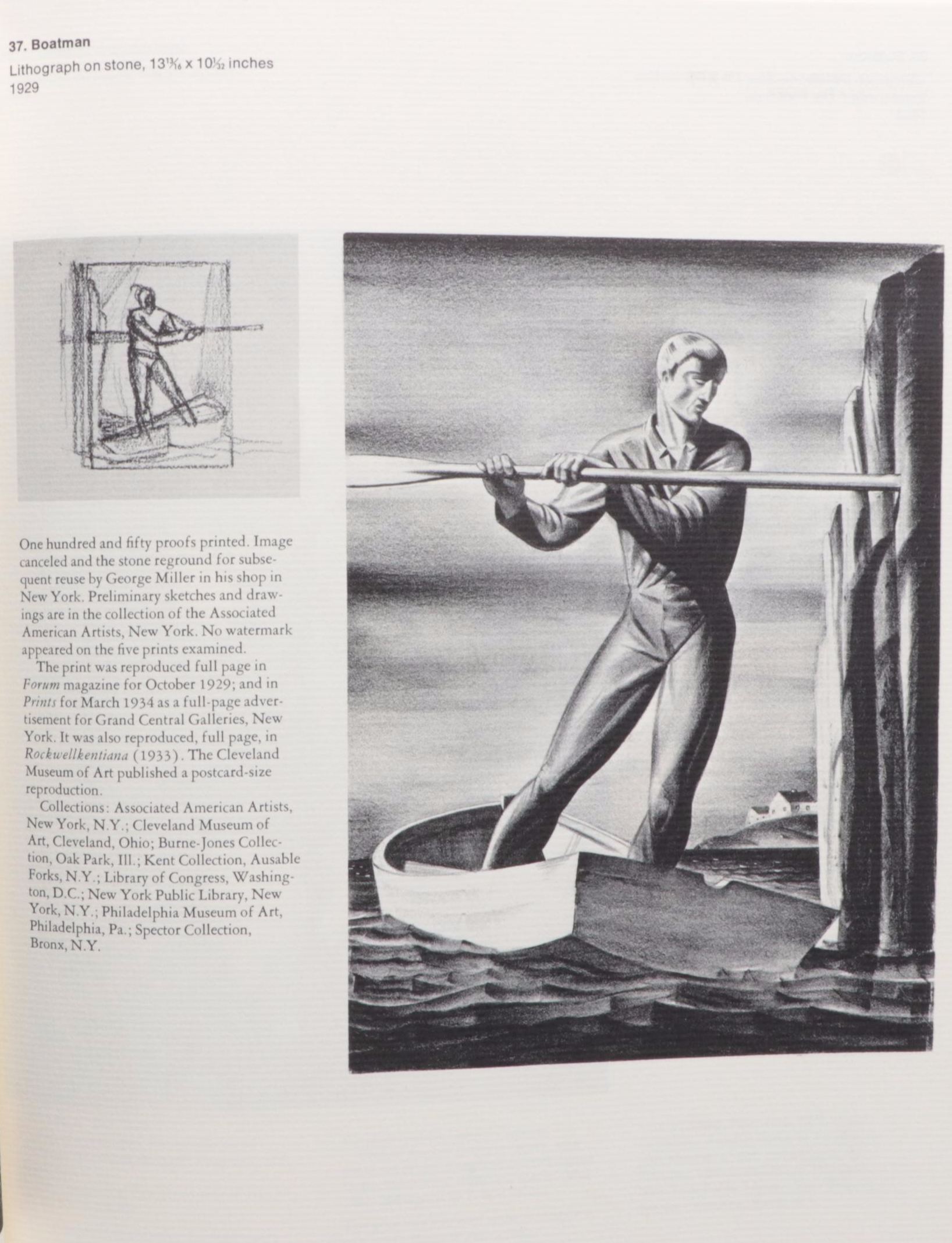 Rockwell Kent Christmas Cards with Signed "The Prints of Rockwell Kent"