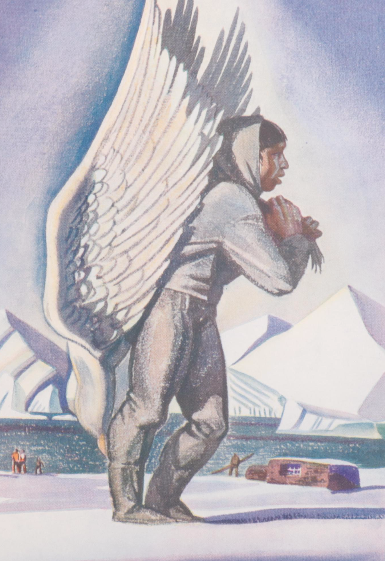 Rockwell Kent Christmas Cards with Signed "The Prints of Rockwell Kent"