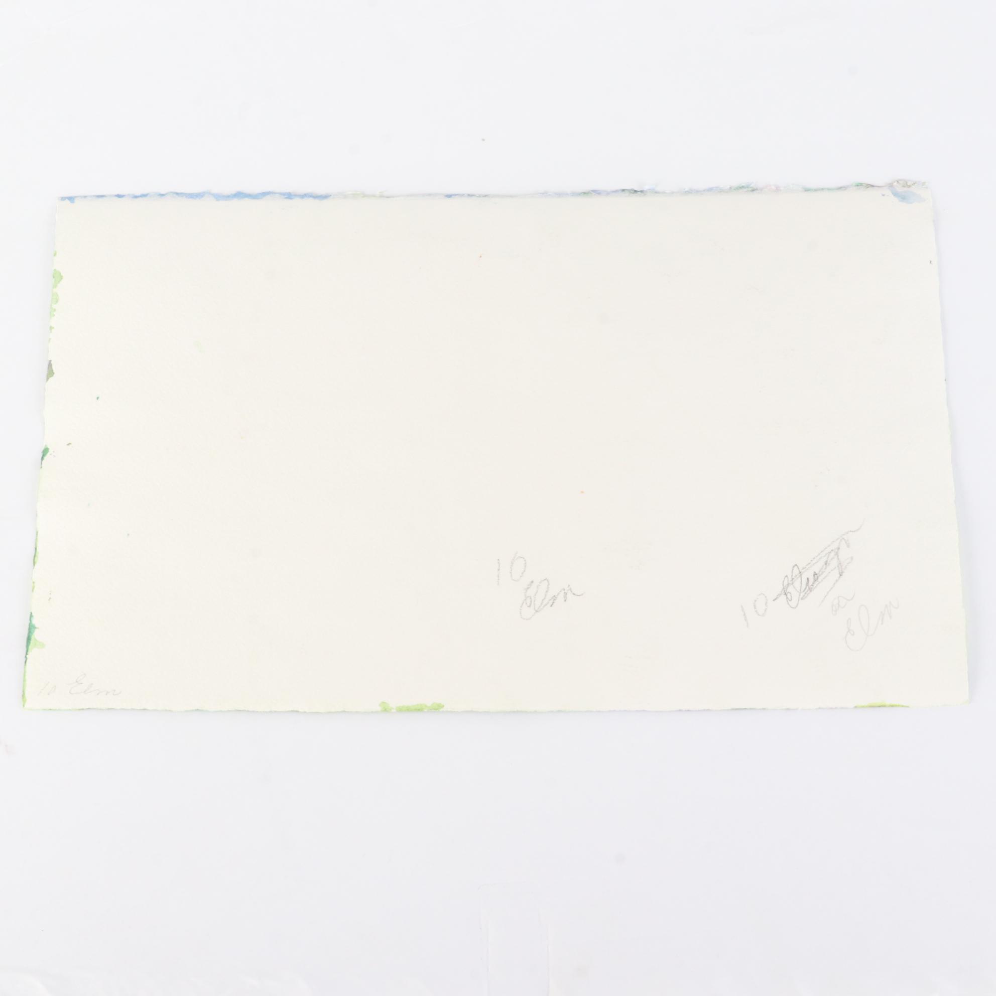 Kathleen Zimbicki Street View Watercolor Painting, 2021