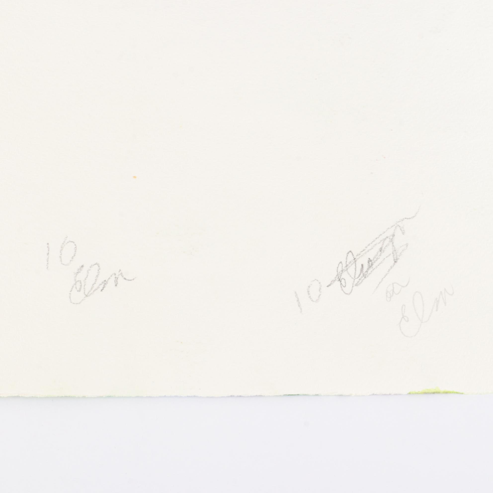 Kathleen Zimbicki Street View Watercolor Painting, 2021