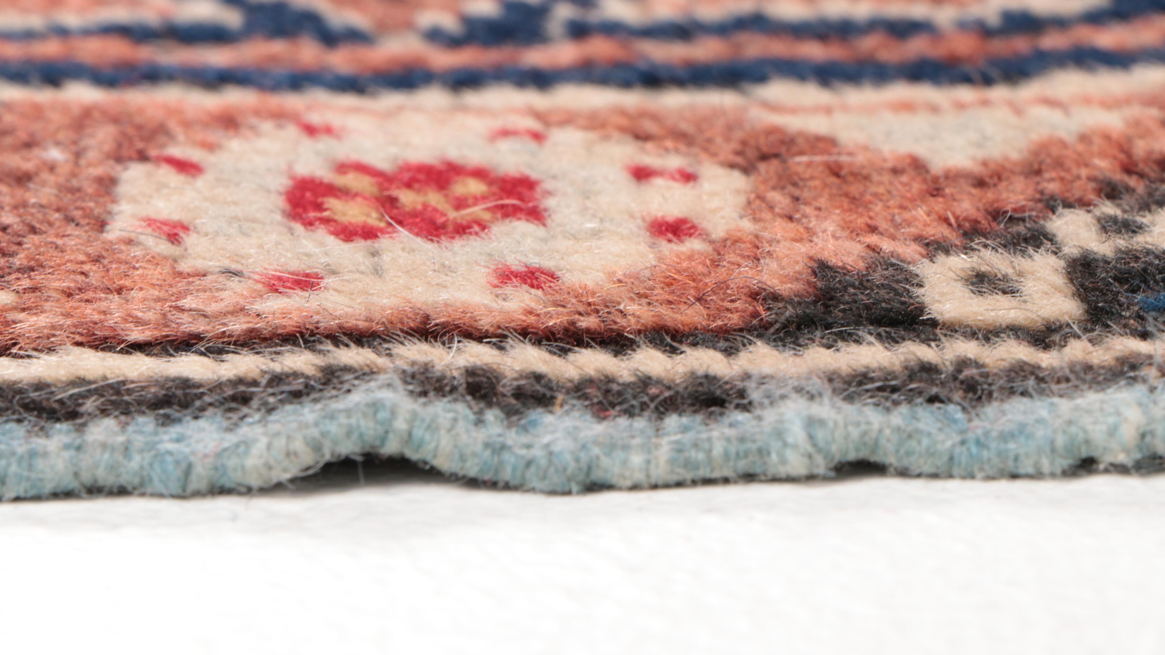 3'11 x 6'5 Hand-Knotted Turkish Döşemealtı Area Rug