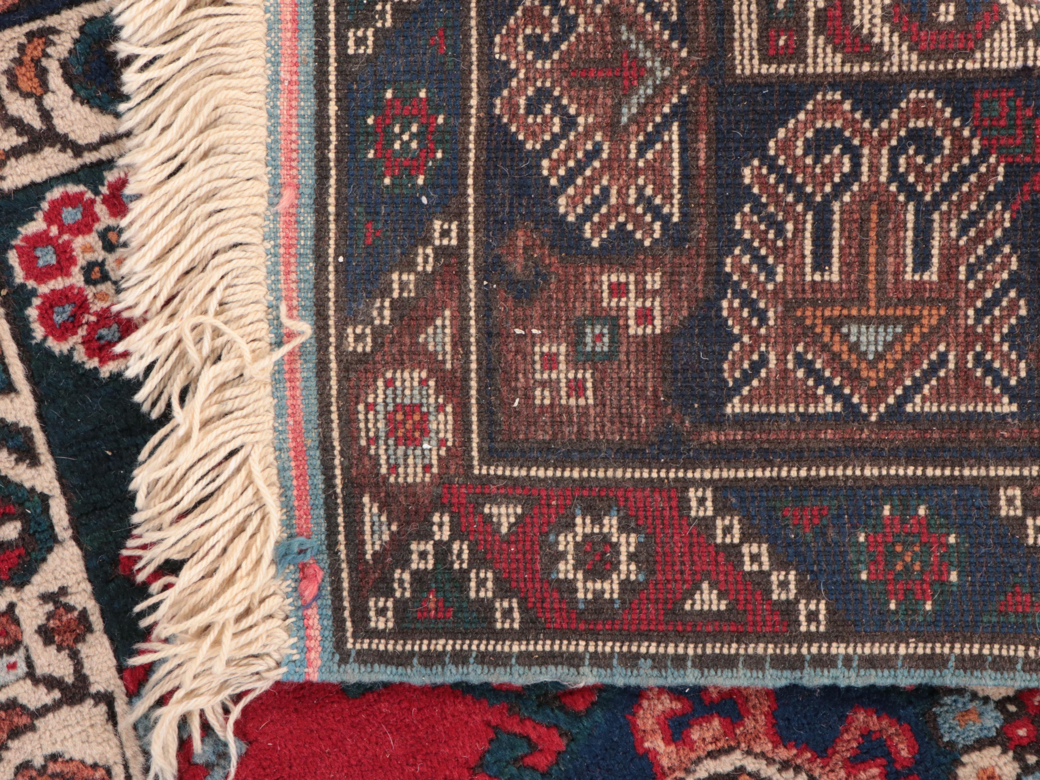 3'11 x 6'5 Hand-Knotted Turkish Döşemealtı Area Rug