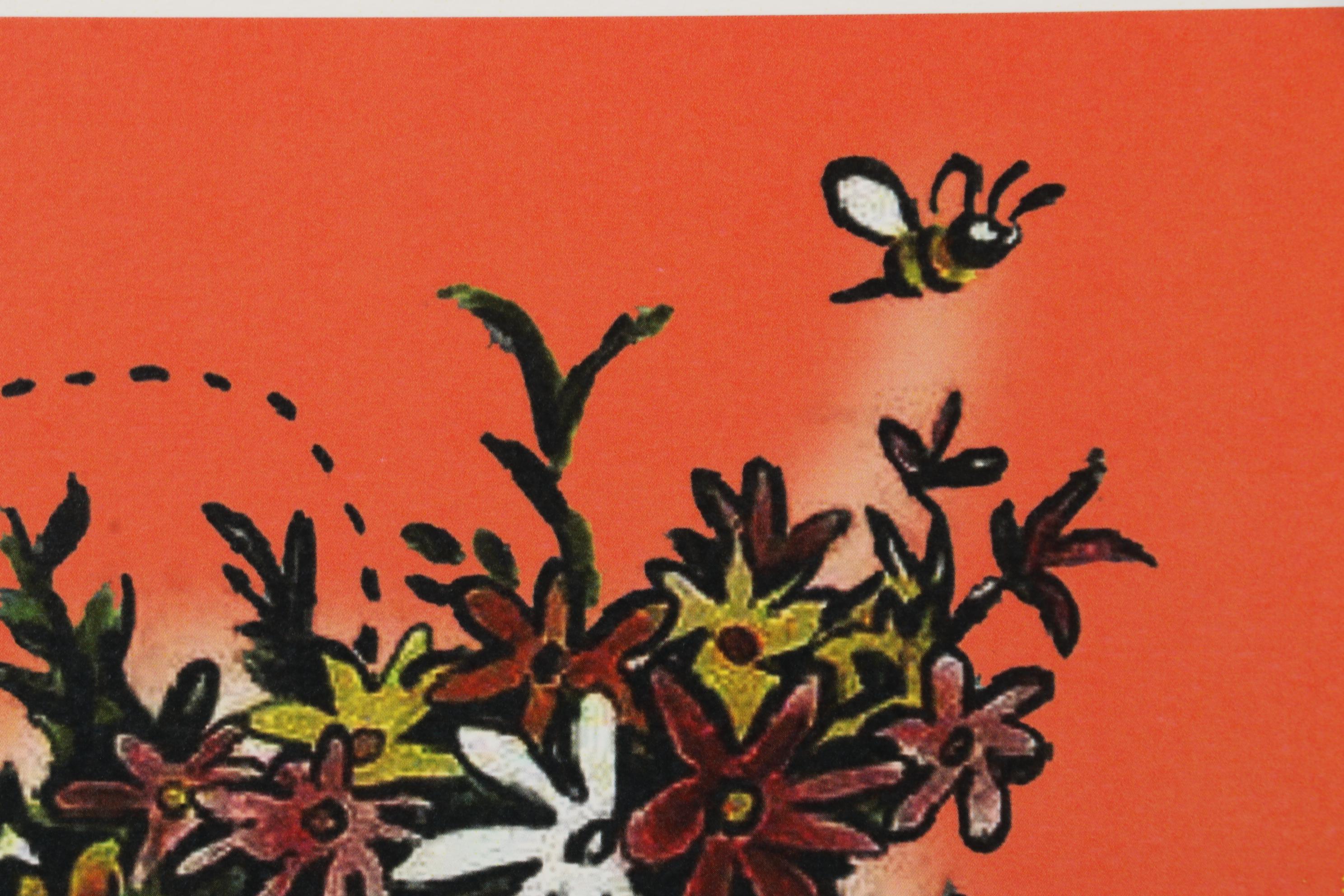 Death NYC Pop Art Graphic Print Mickey Mouse with Louis Vuitton