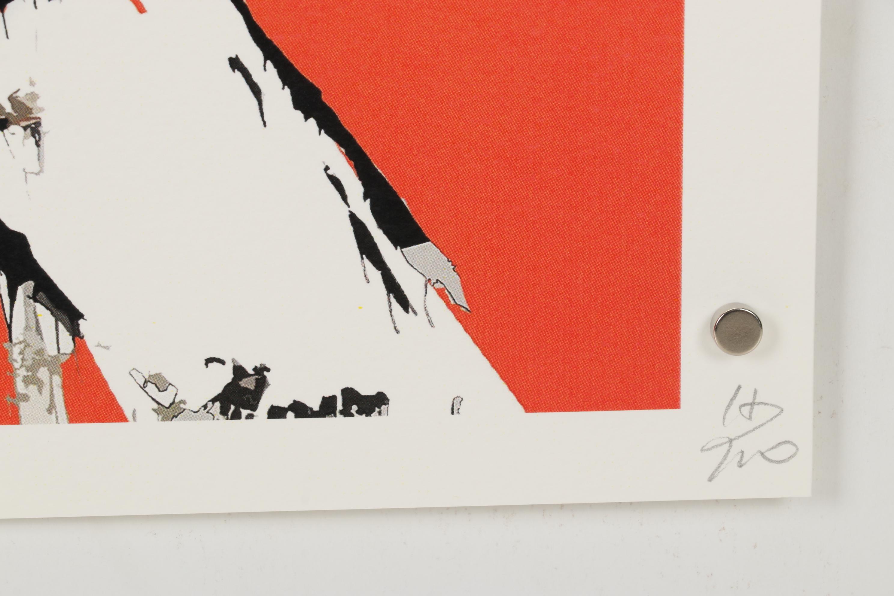 Death NYC Pop Art Graphic Print Mickey Mouse with Louis Vuitton