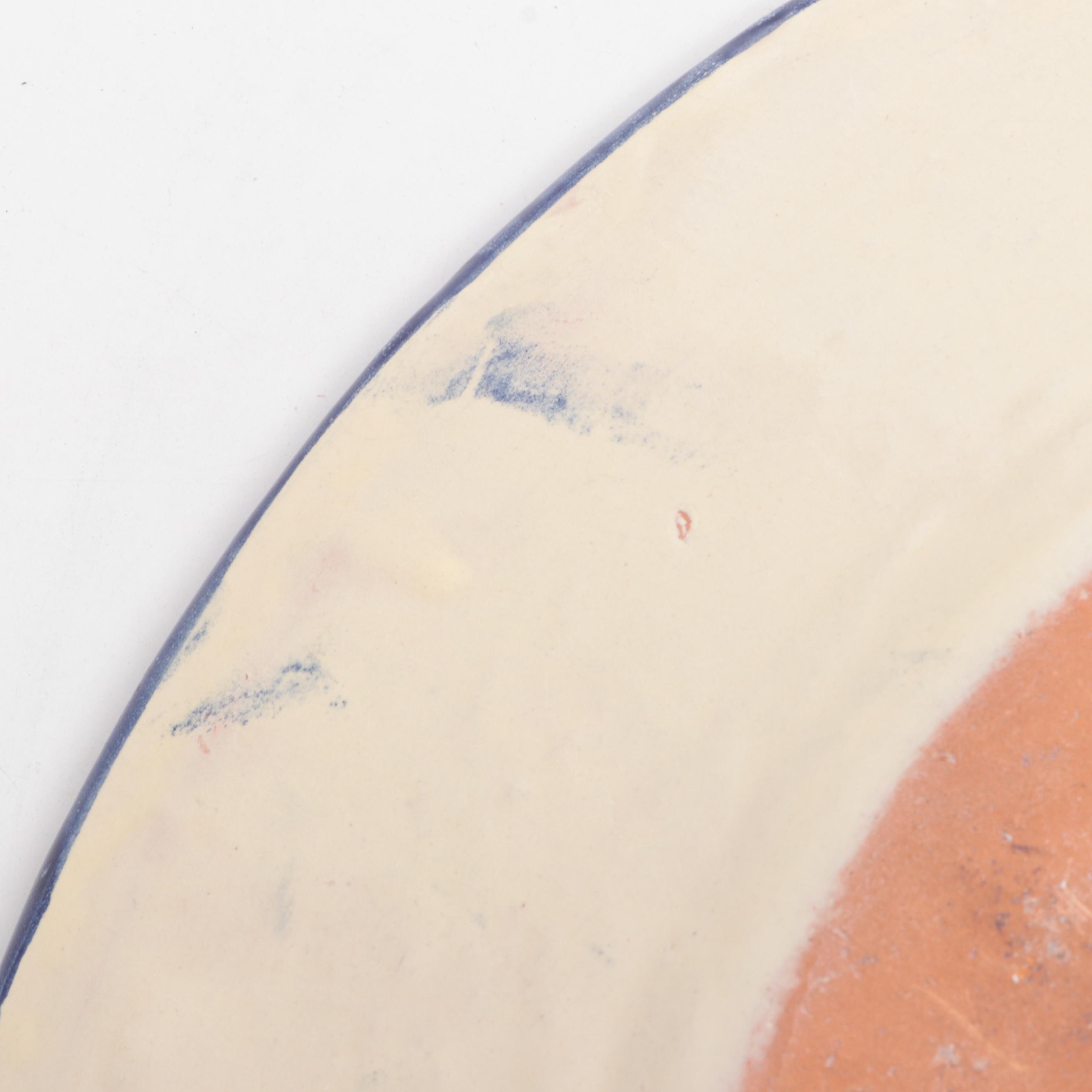 AIBA Mexican Talavera Hand-Painted Large Dish