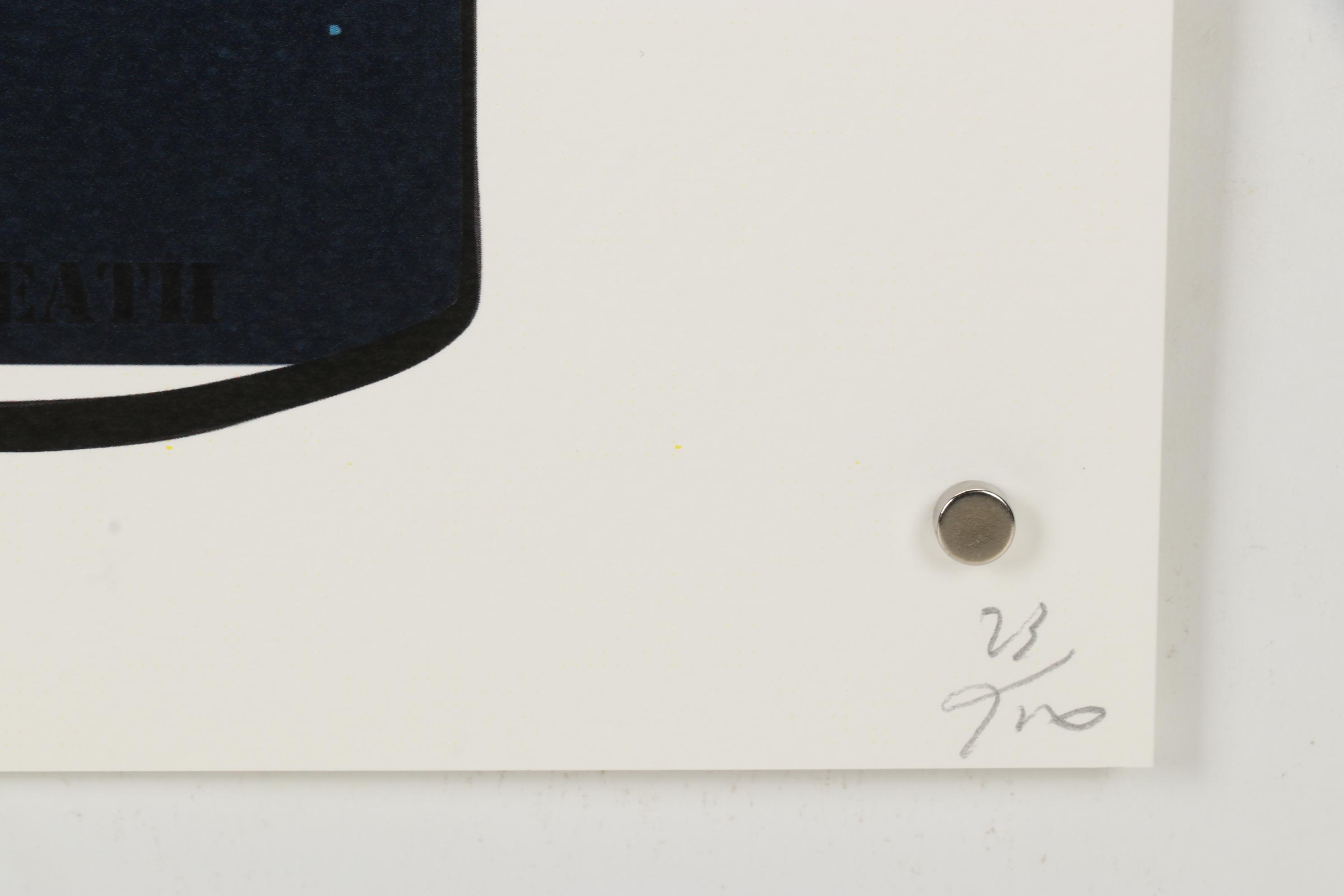 Death NYC Pop Art Graphic Print Coca-Cola Spray Cans