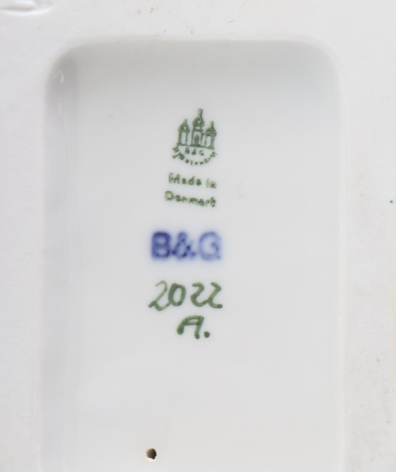 Bing & Grøndahl "Mother and Two Children" Porcelain Figurine, Mid-20th Century