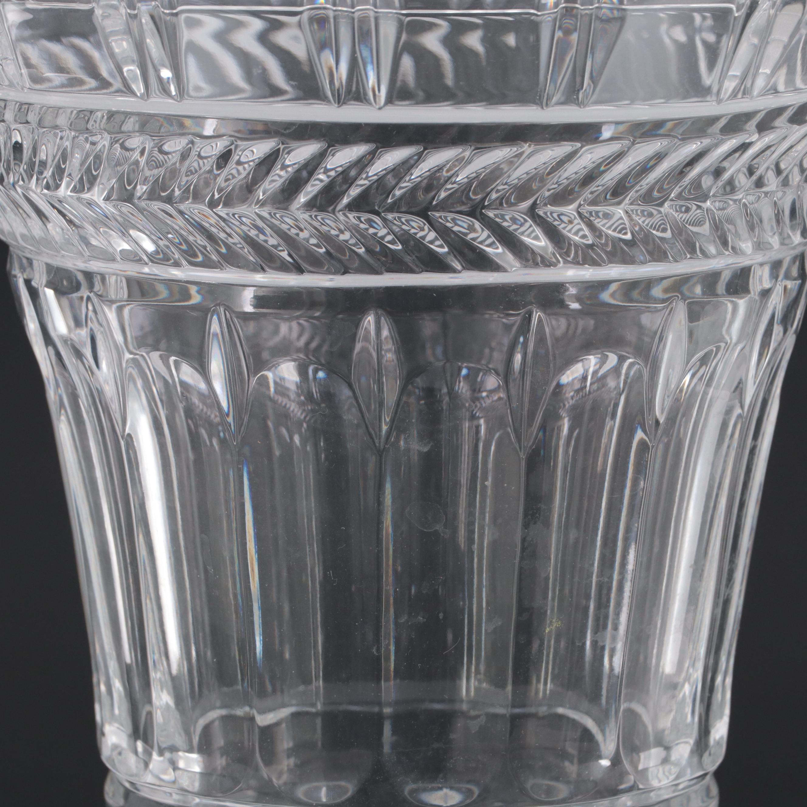Bombay Company Pressed Glass Vase