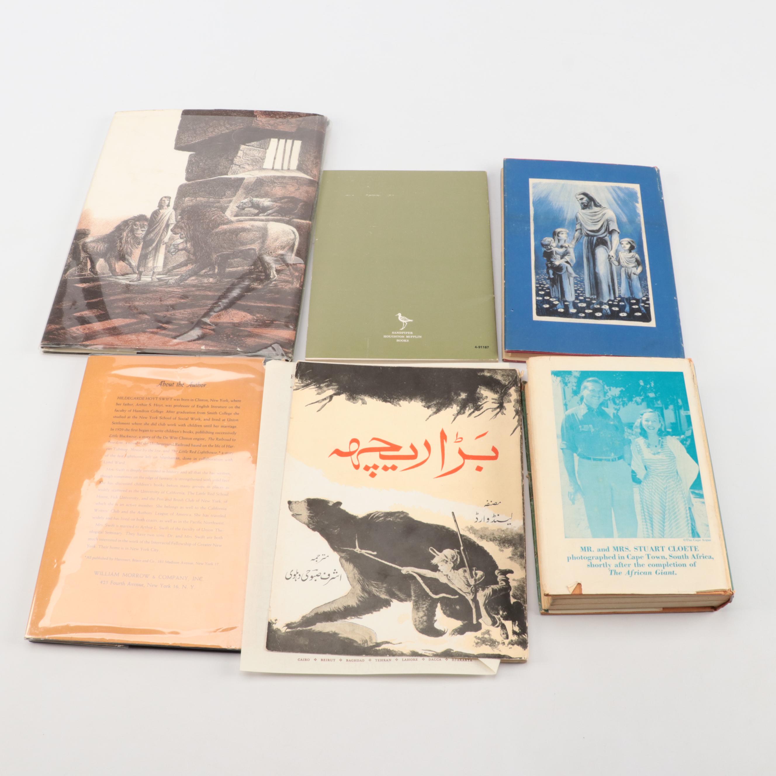 Arabic Language "The Biggest Bear" by Lynd Ward and More Books