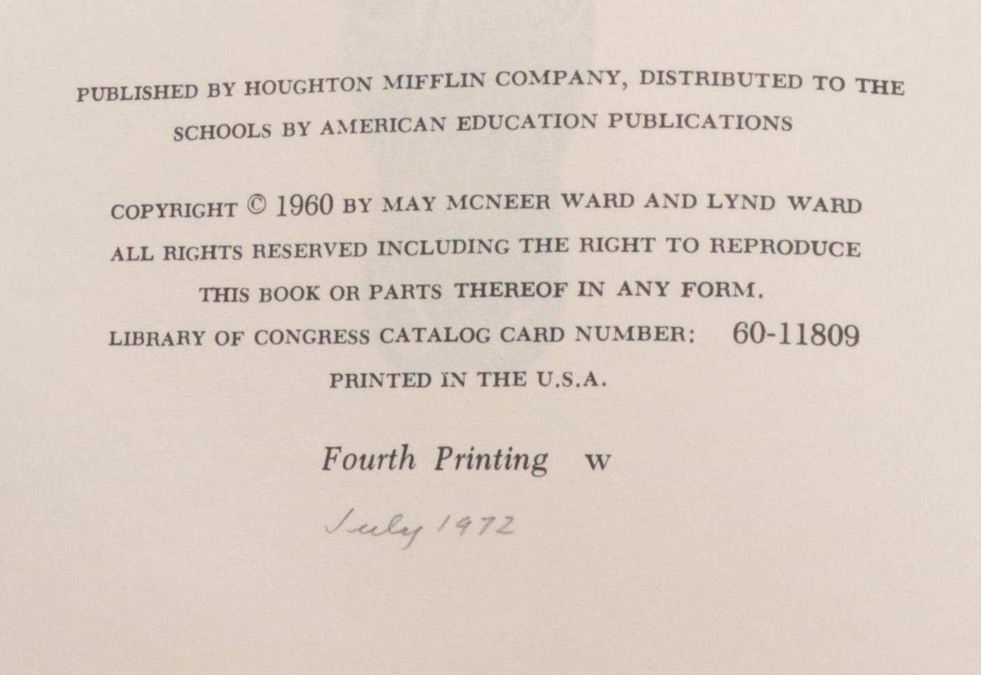 Arabic Language "The Biggest Bear" by Lynd Ward and More Books