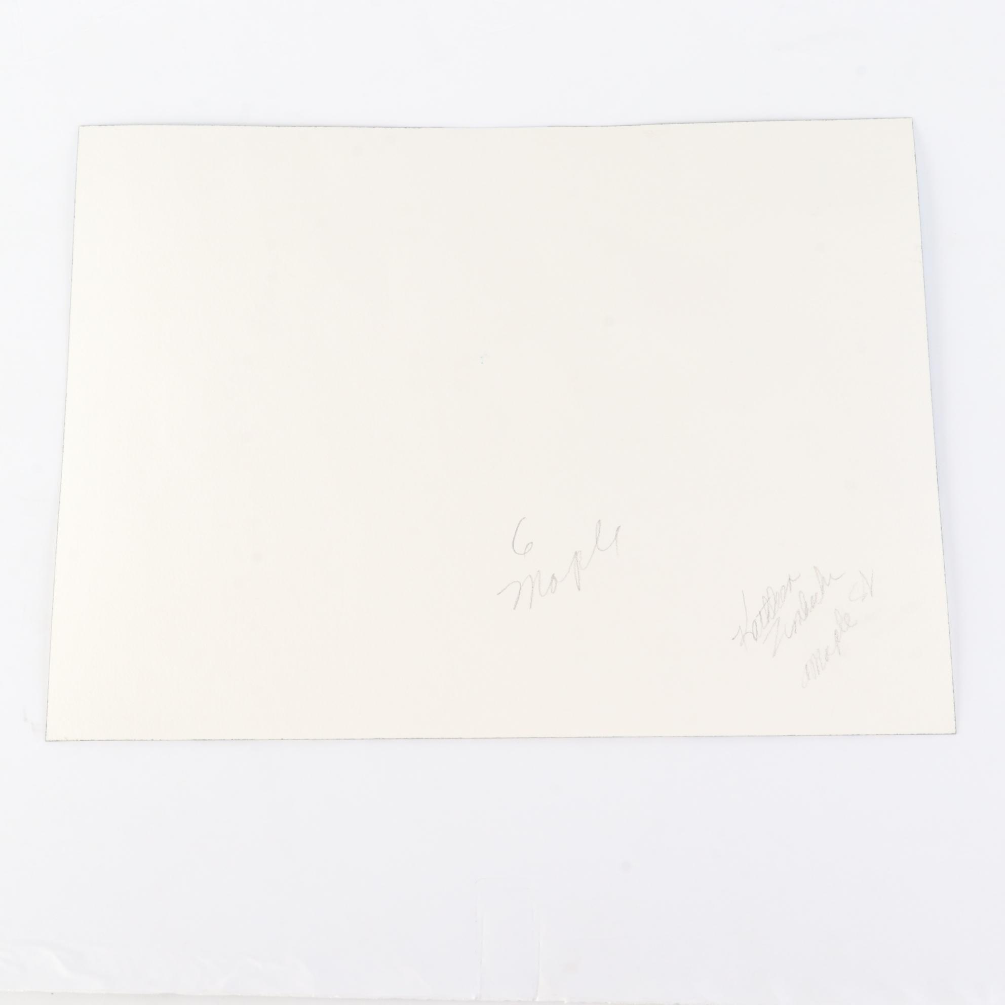 Kathleen Zimbicki Street View Watercolor Painting, 2022