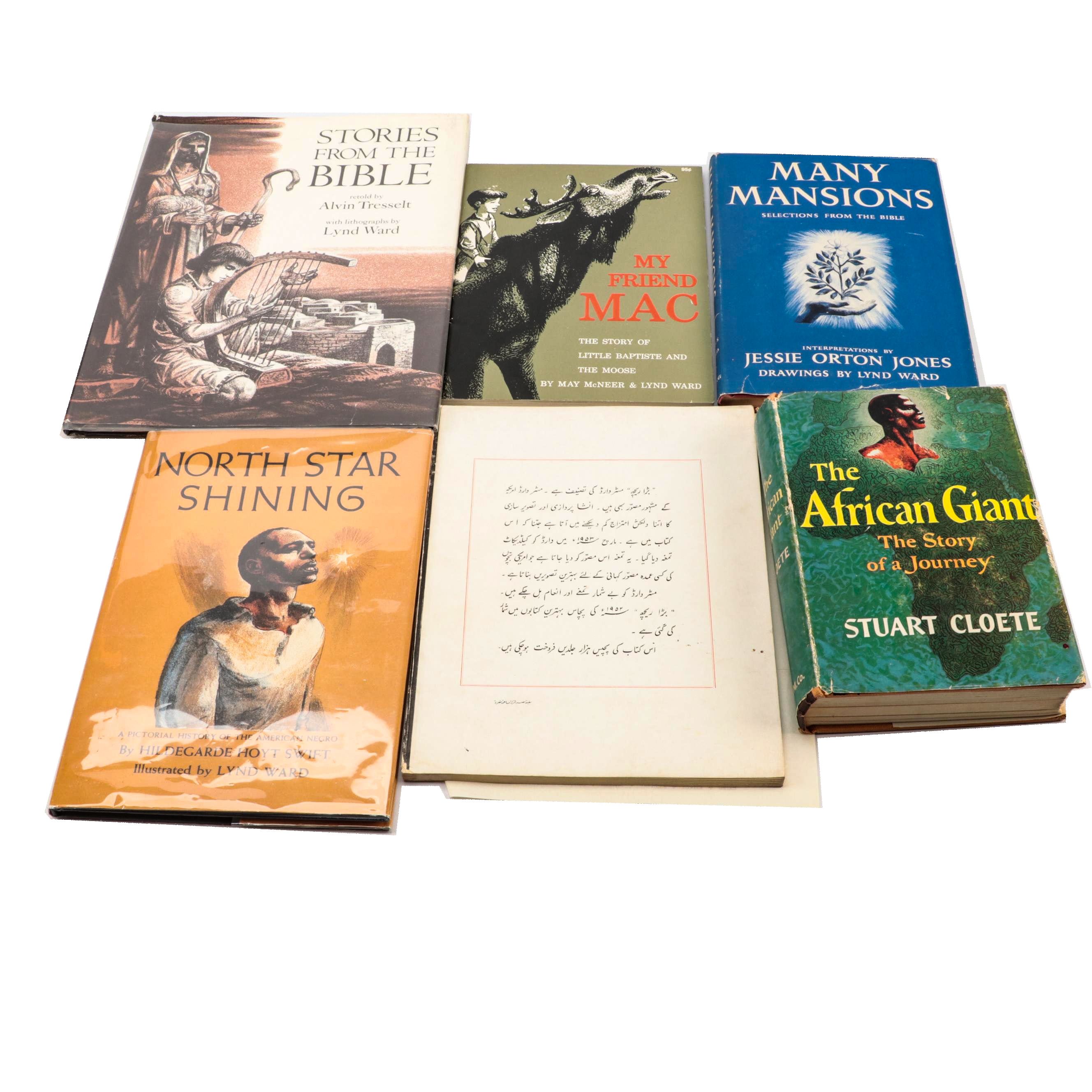 Arabic Language "The Biggest Bear" by Lynd Ward and More Books