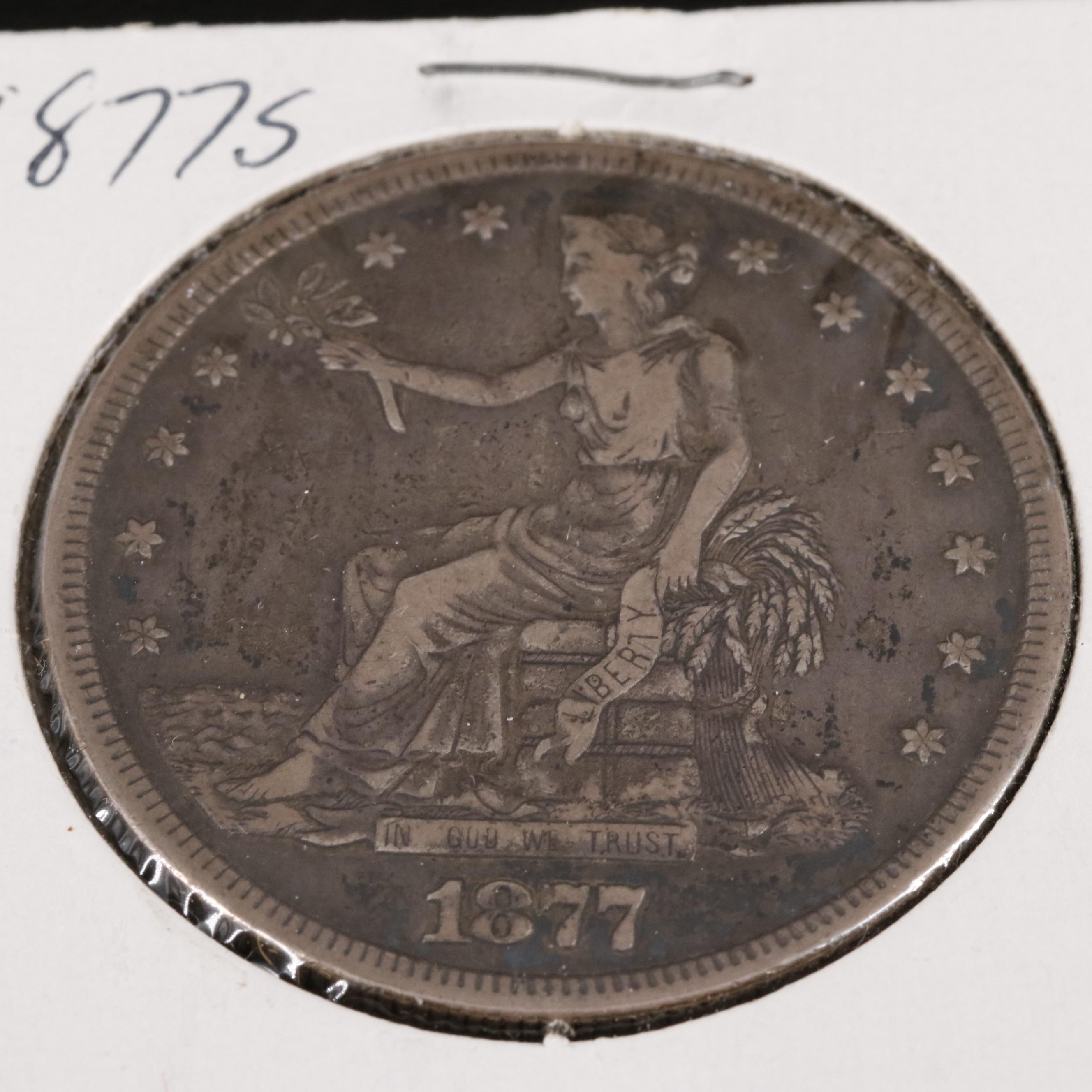 1877-S Trade Silver Dollar