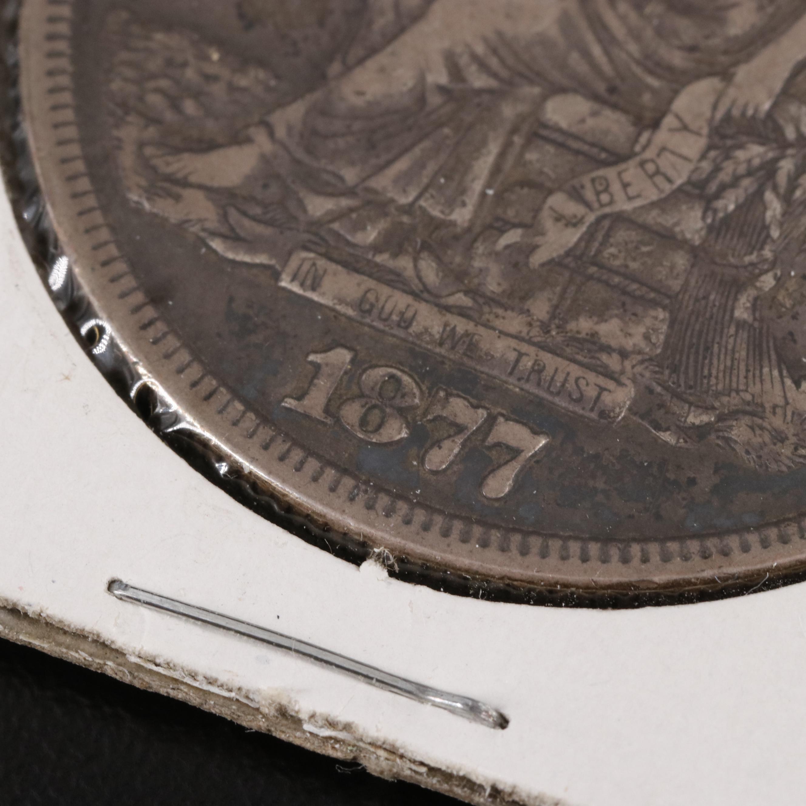 1877-S Trade Silver Dollar