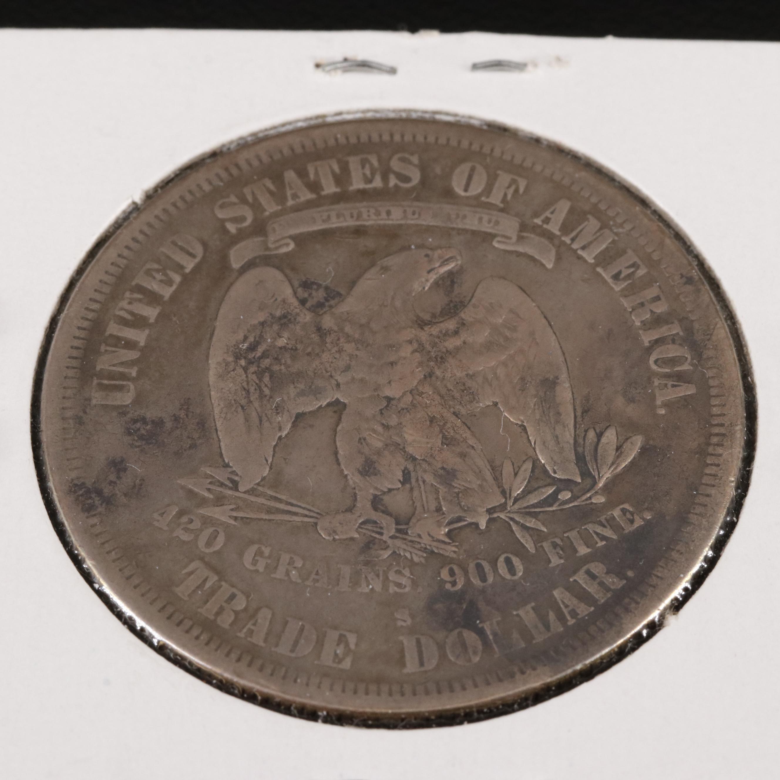 1877-S Trade Silver Dollar