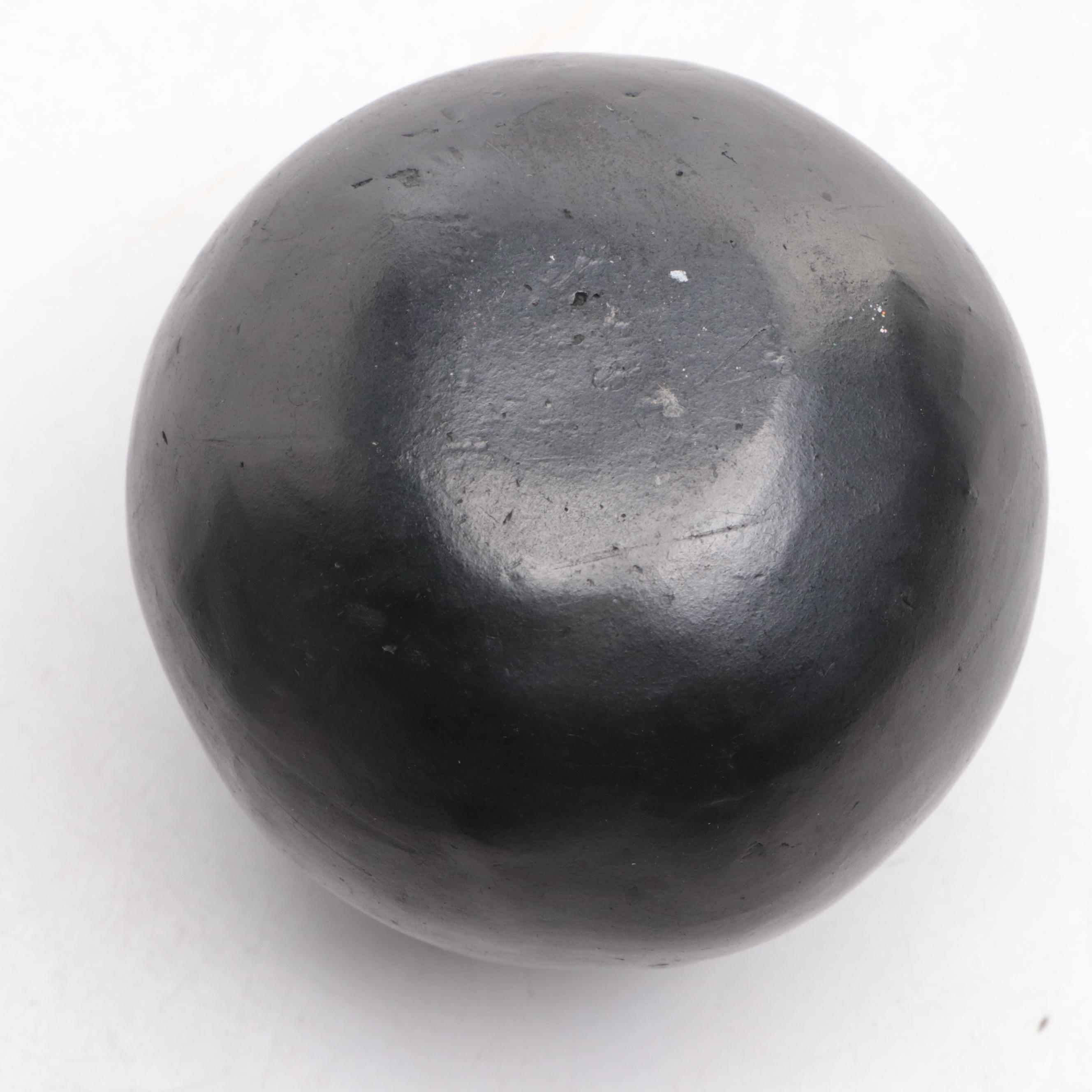 Lama Oaxaca Black Footed Pottery Bowl with Incised Decorated Pot