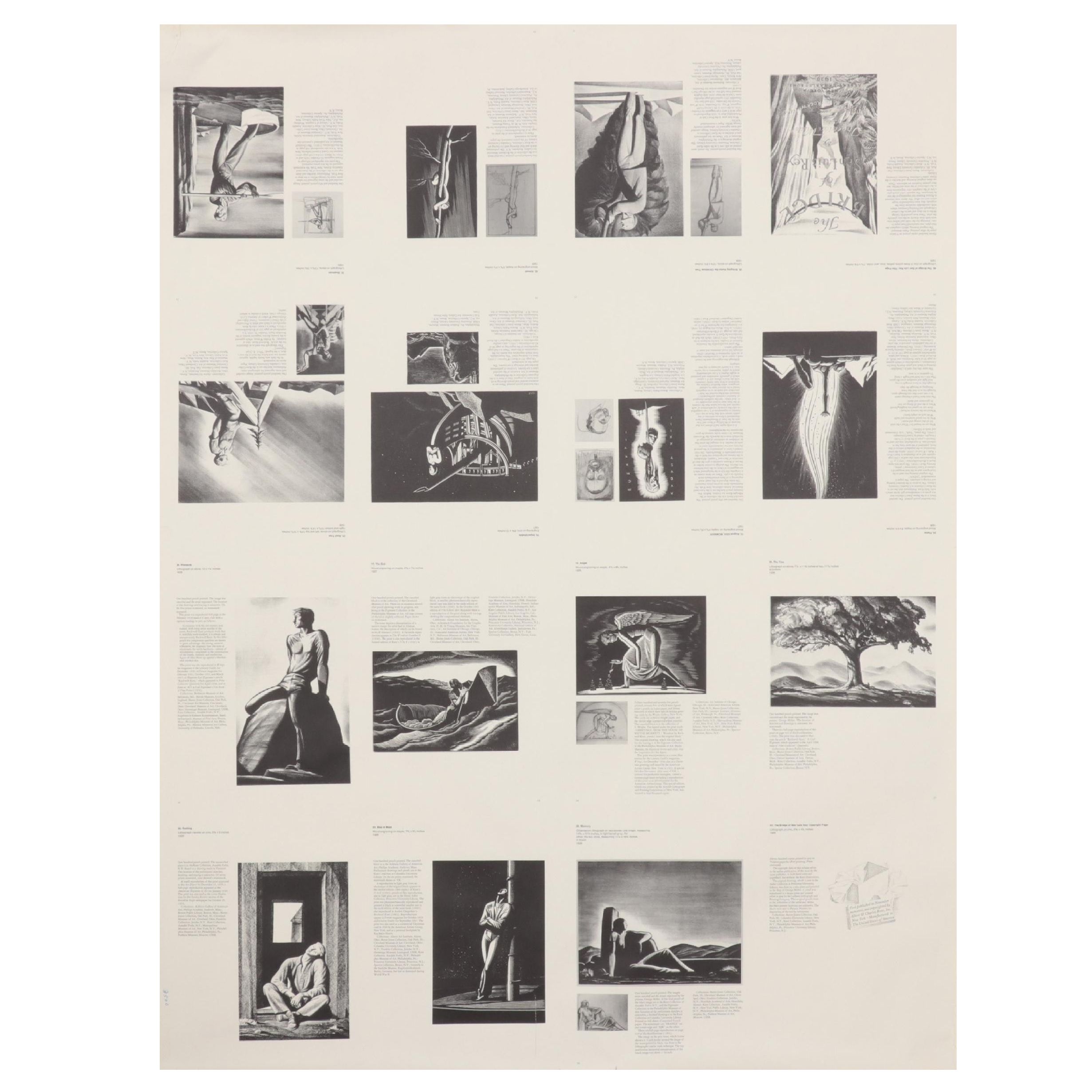 Printer's Proof Sheet for "The Prints of Rockwell Kent: A Catalogue Raisonné"