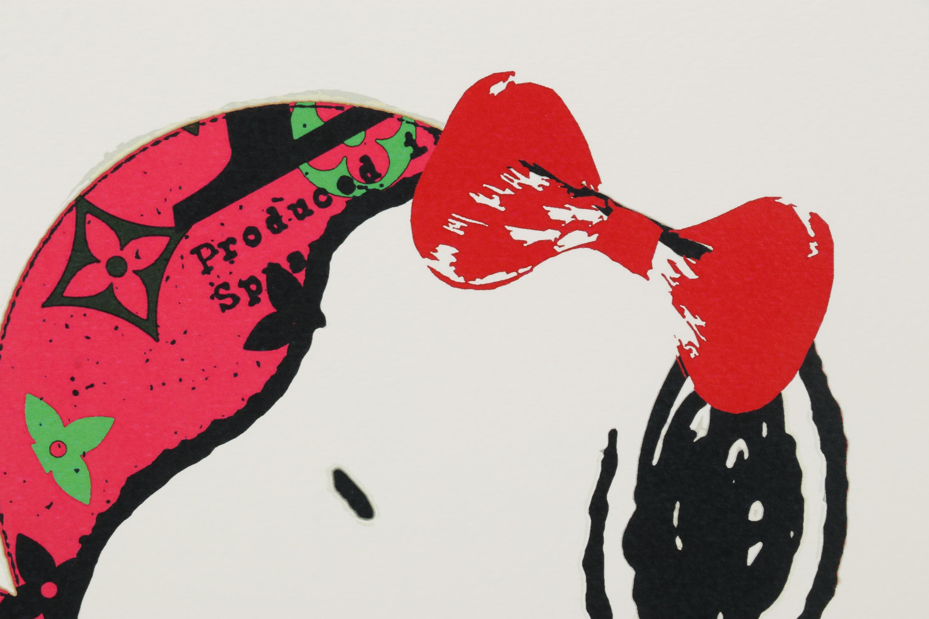 Death NYC Pop Art Graphic Print Snoopy and Woodstock