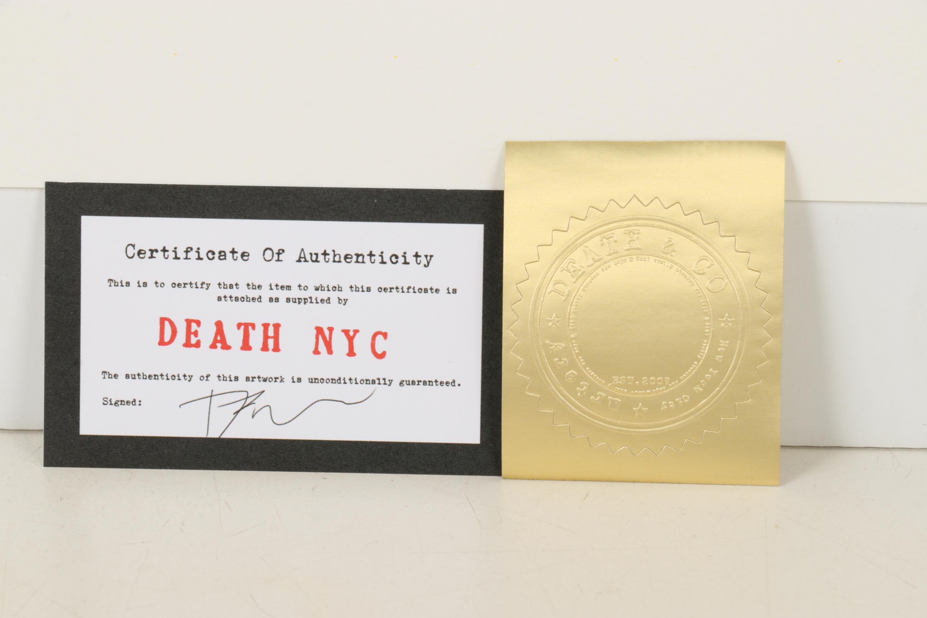 Death NYC Pop Art Graphic Print Snoopy and Woodstock