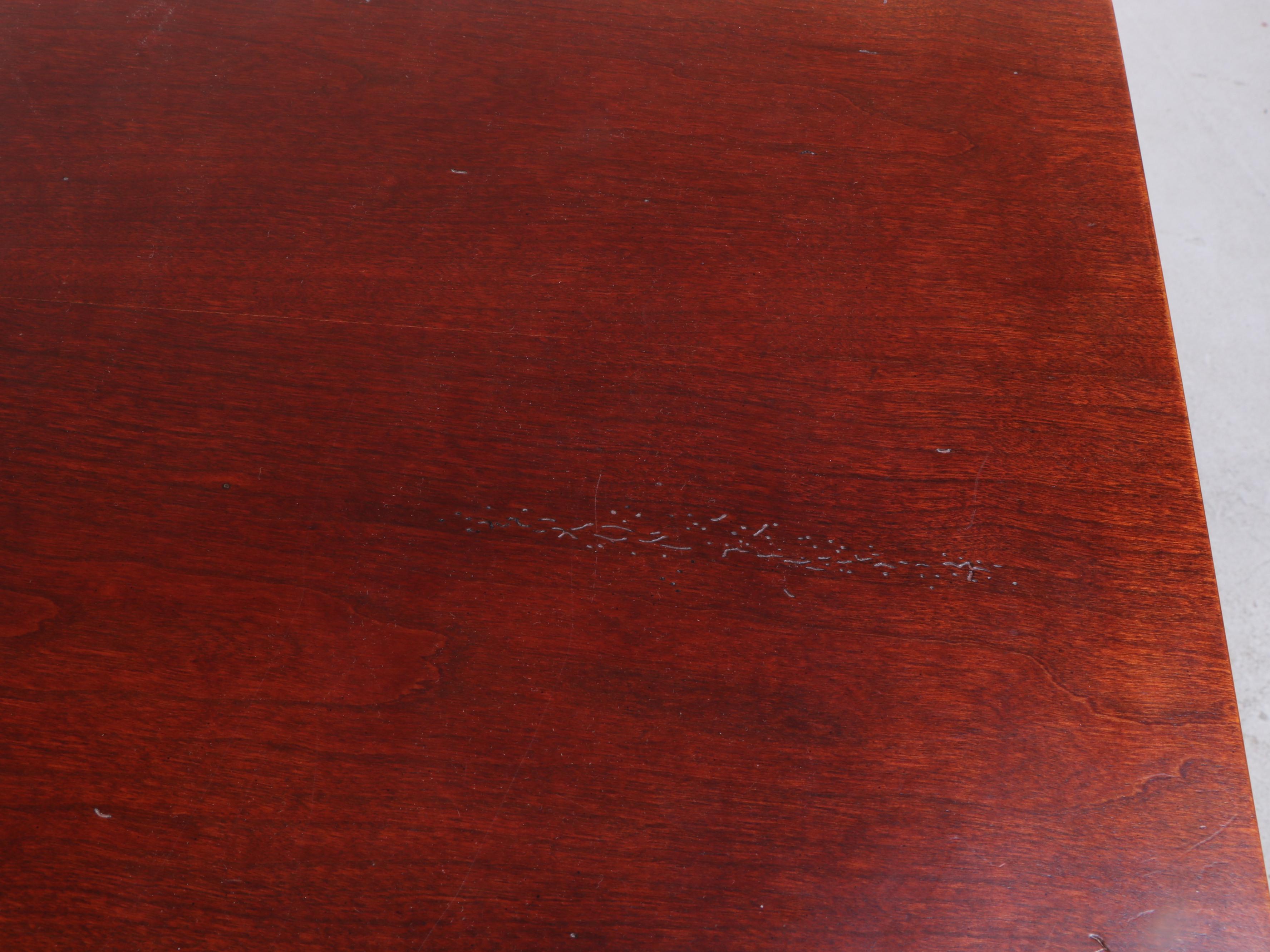 National Mt. Airy Louis Philippe Style Cherrywood and Maple Six-Drawer Chest