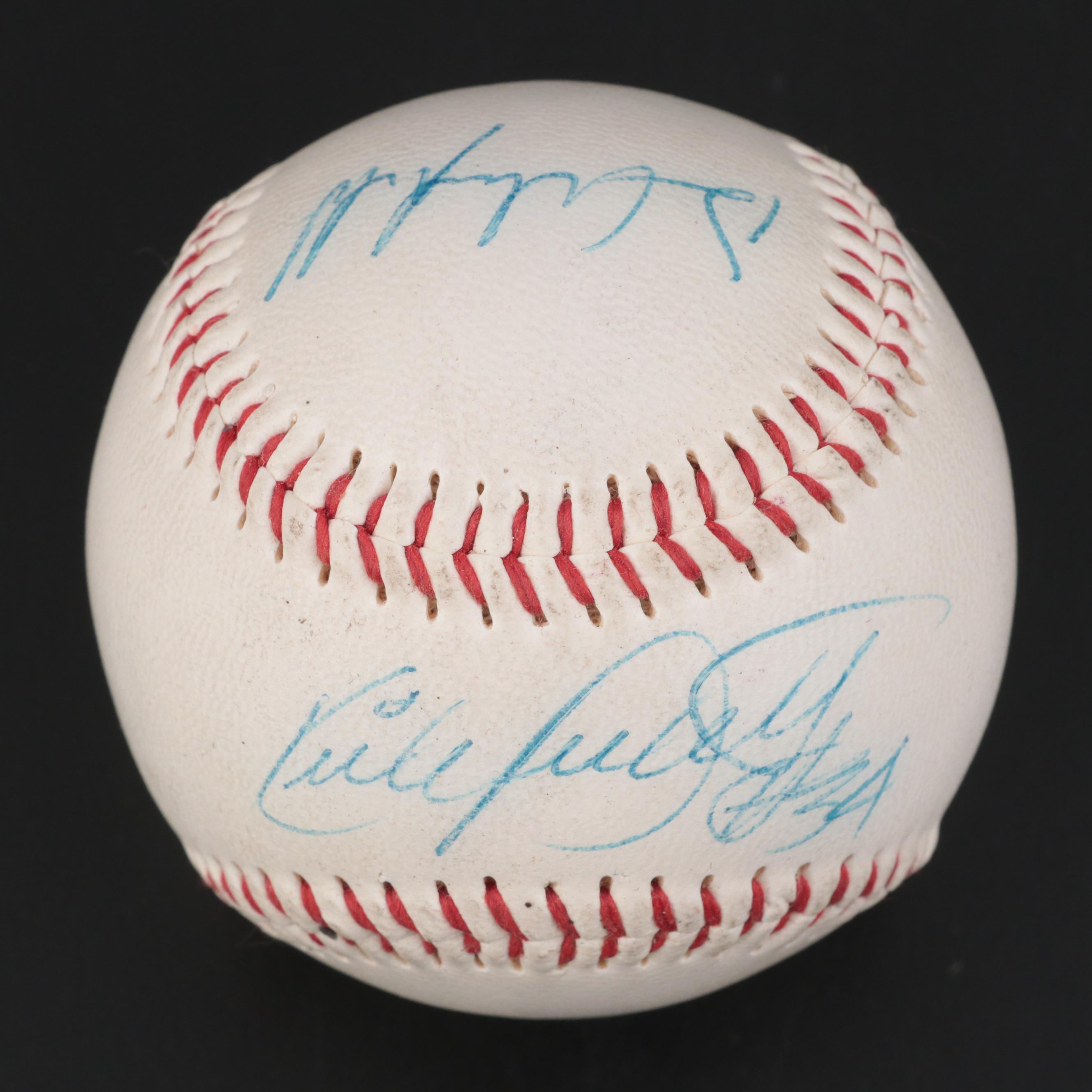 Dave Winfield and Kirby Puckett Signed Baseball with More