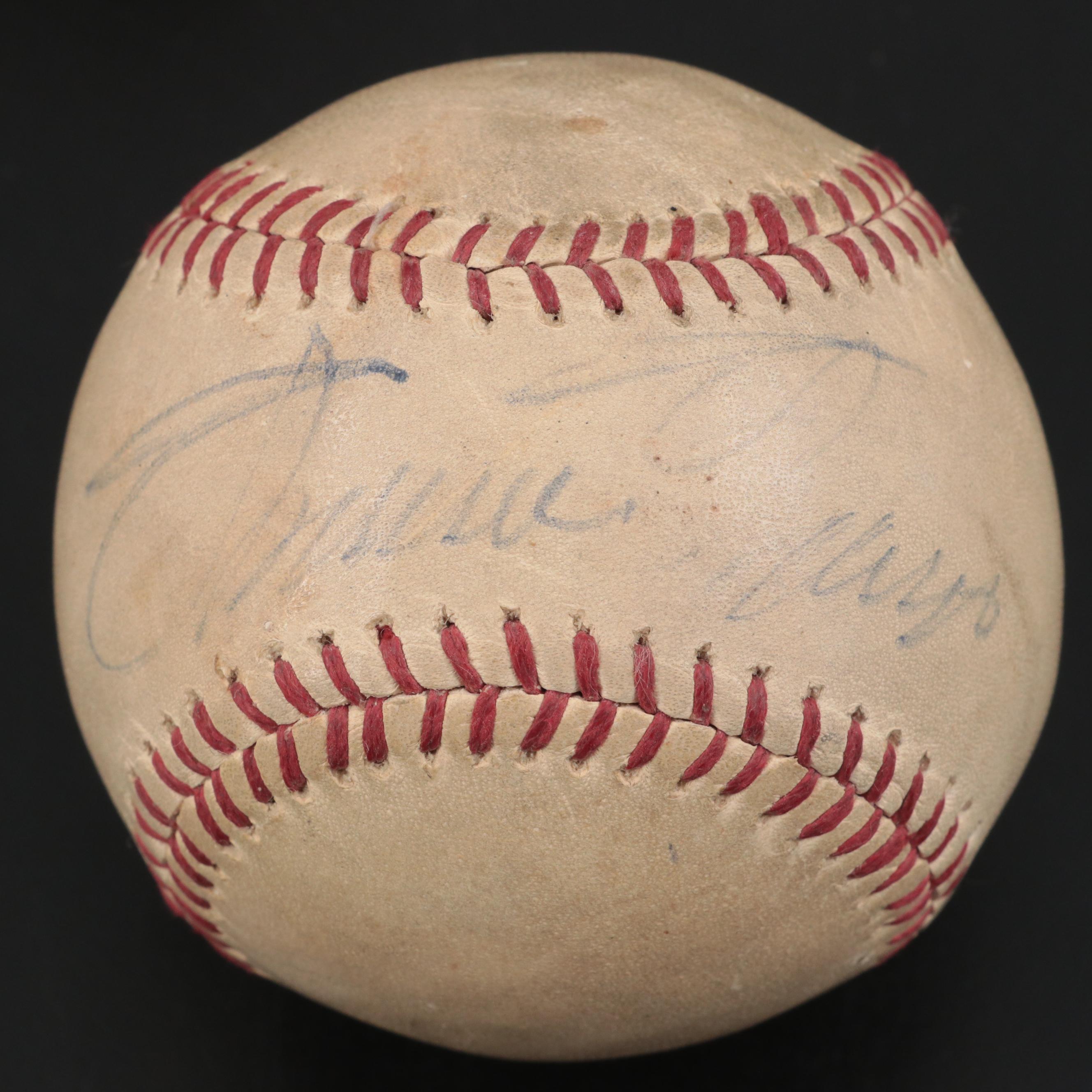 Dave Winfield and Kirby Puckett Signed Baseball with More