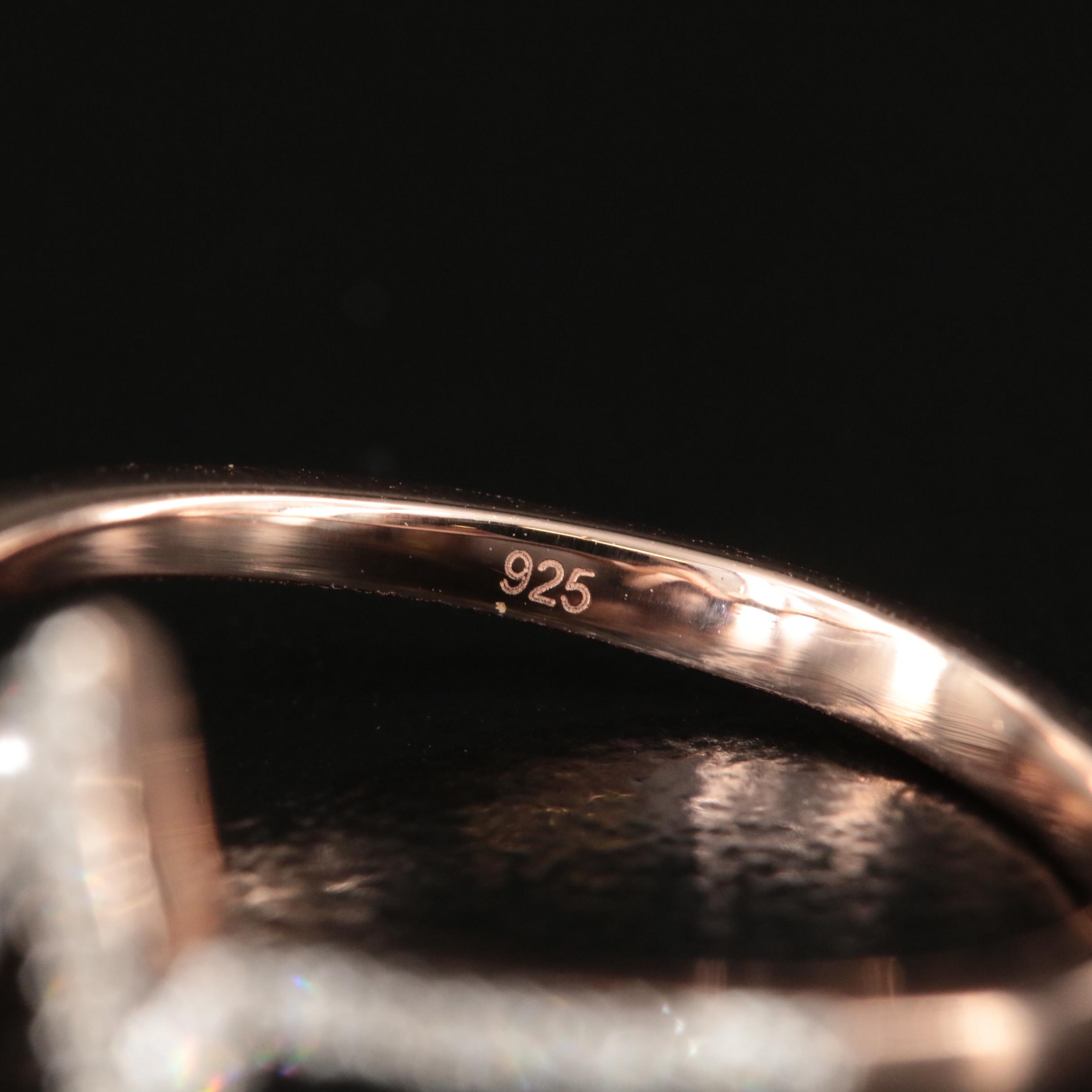 Sterling Diamond Heart Beat Ring