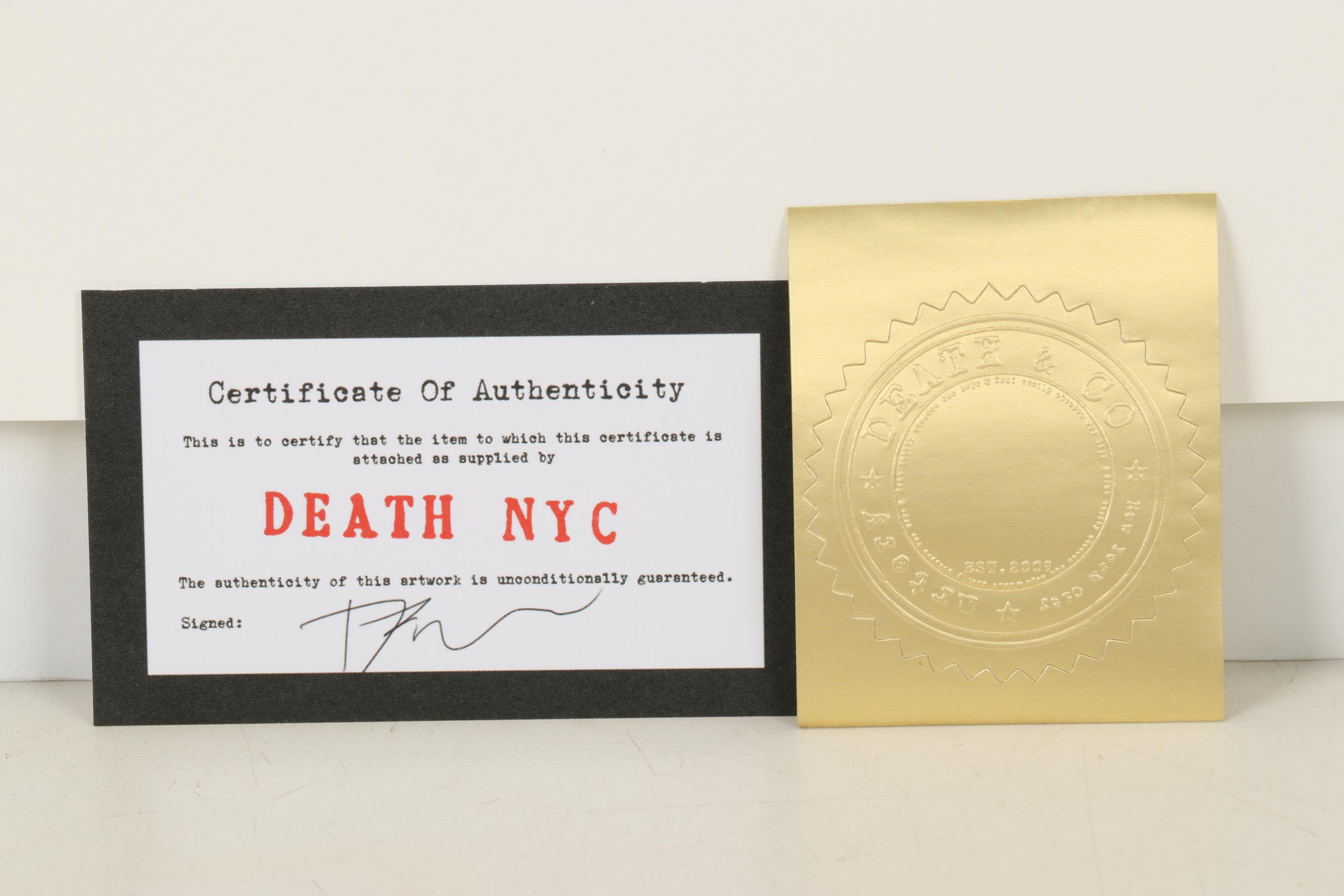 Death NYC Pop Art Graphic Print with Snoopy, 2022