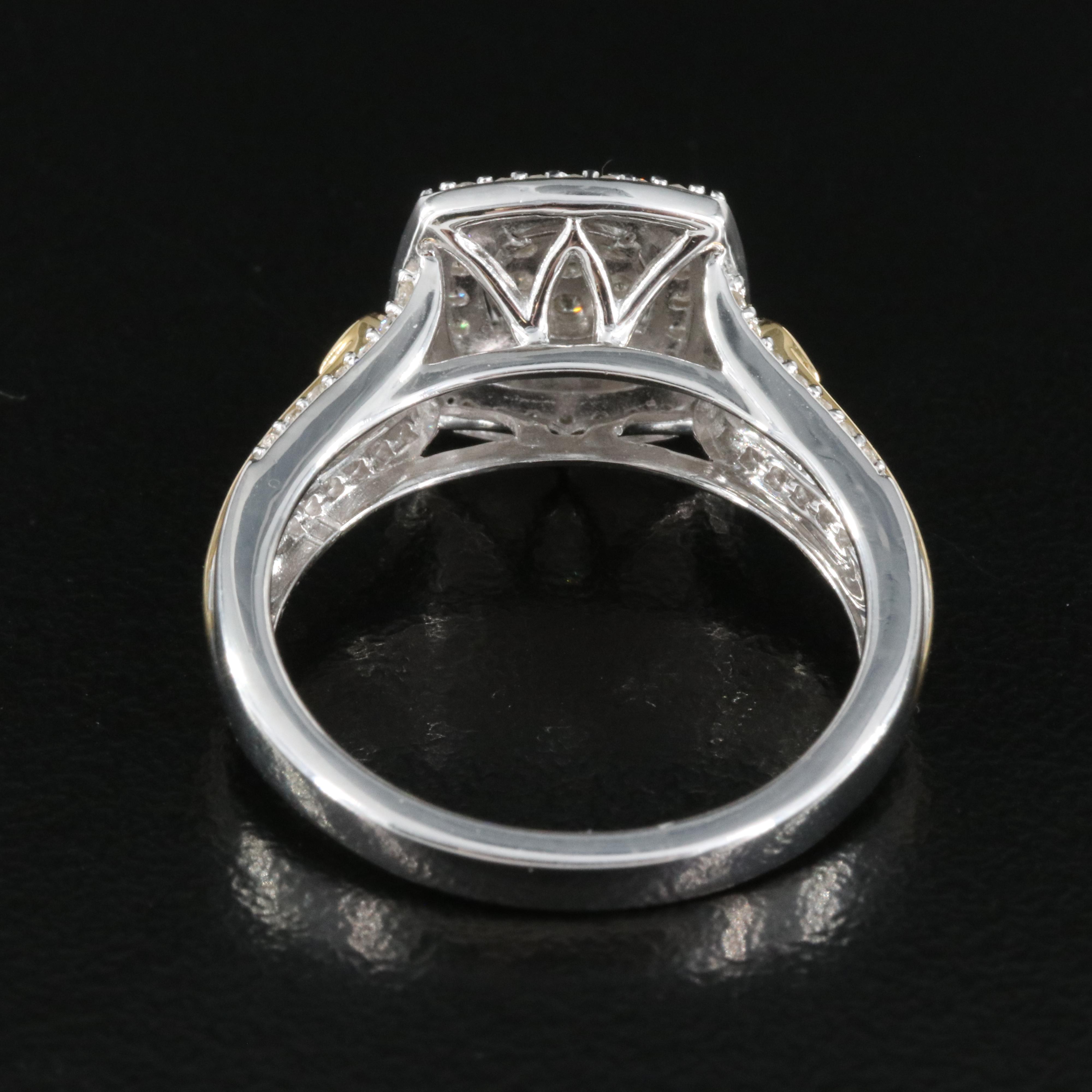 Sterling Diamond Ring