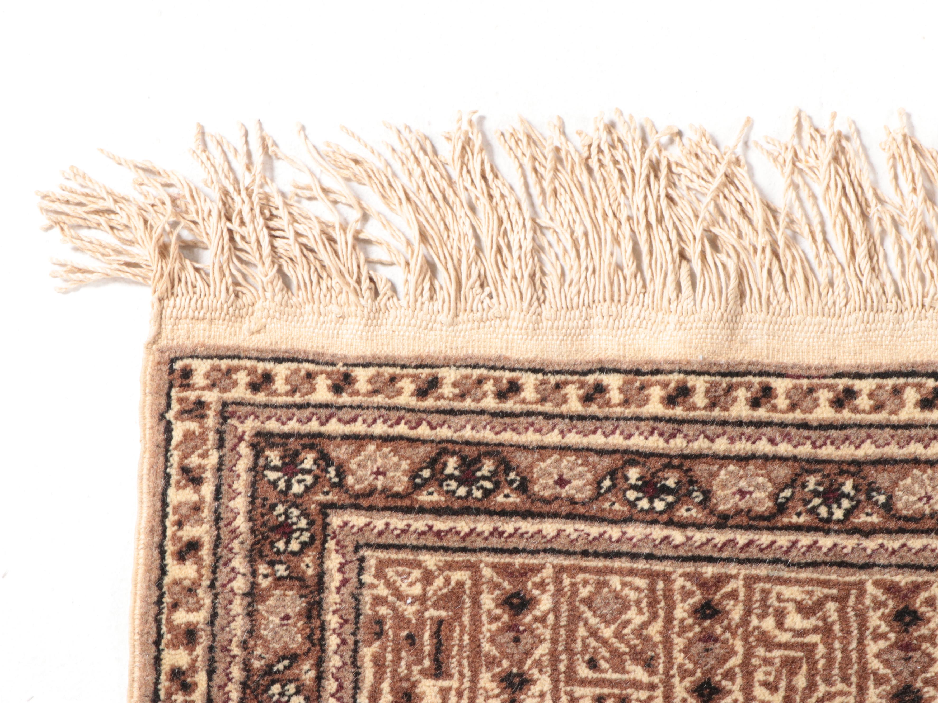 3'11 x 6'8 Hand-Knotted Turkish Ghiordes Prayer Rug