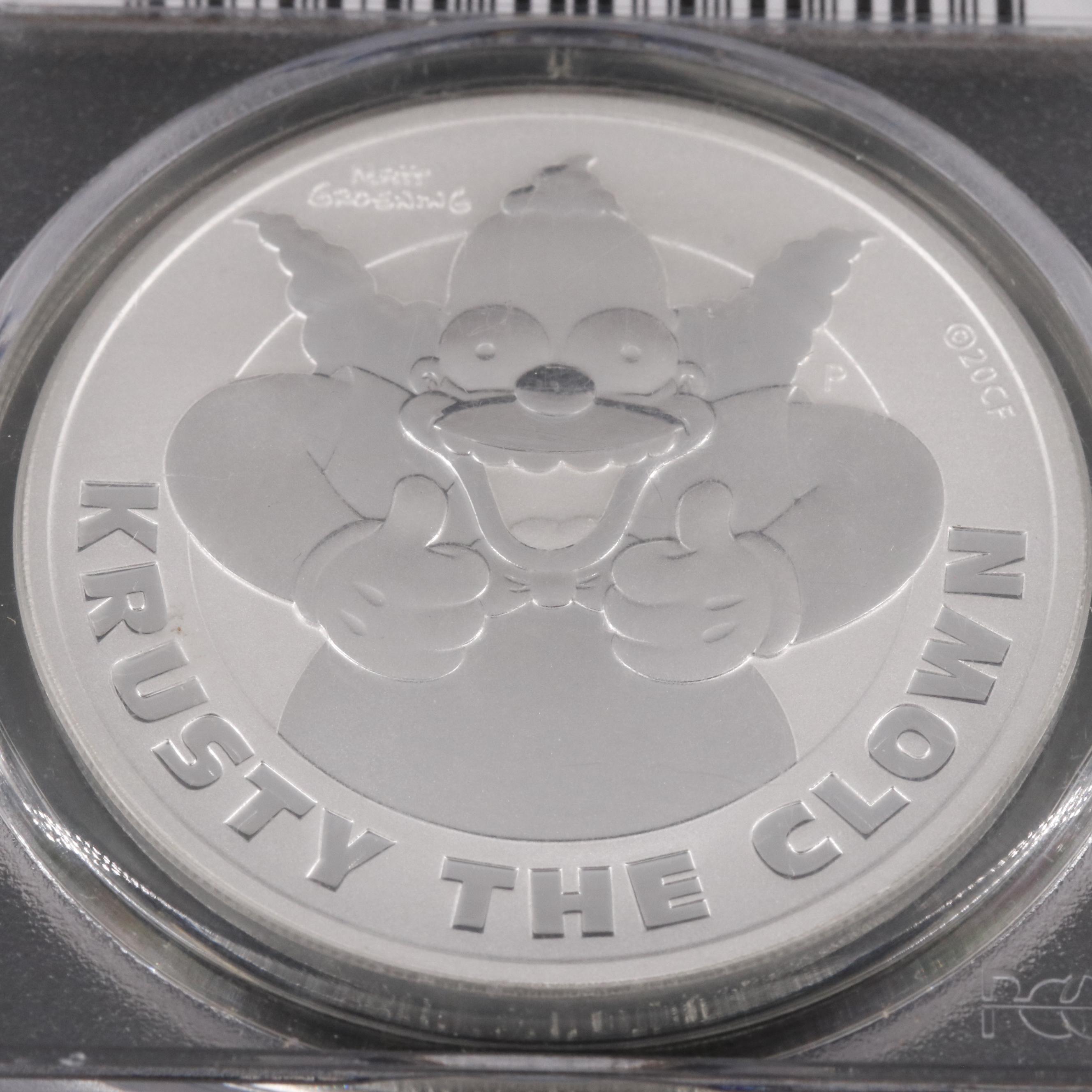 PCGS MS70 2020-P Tuvalu One Dollar Silver Coin