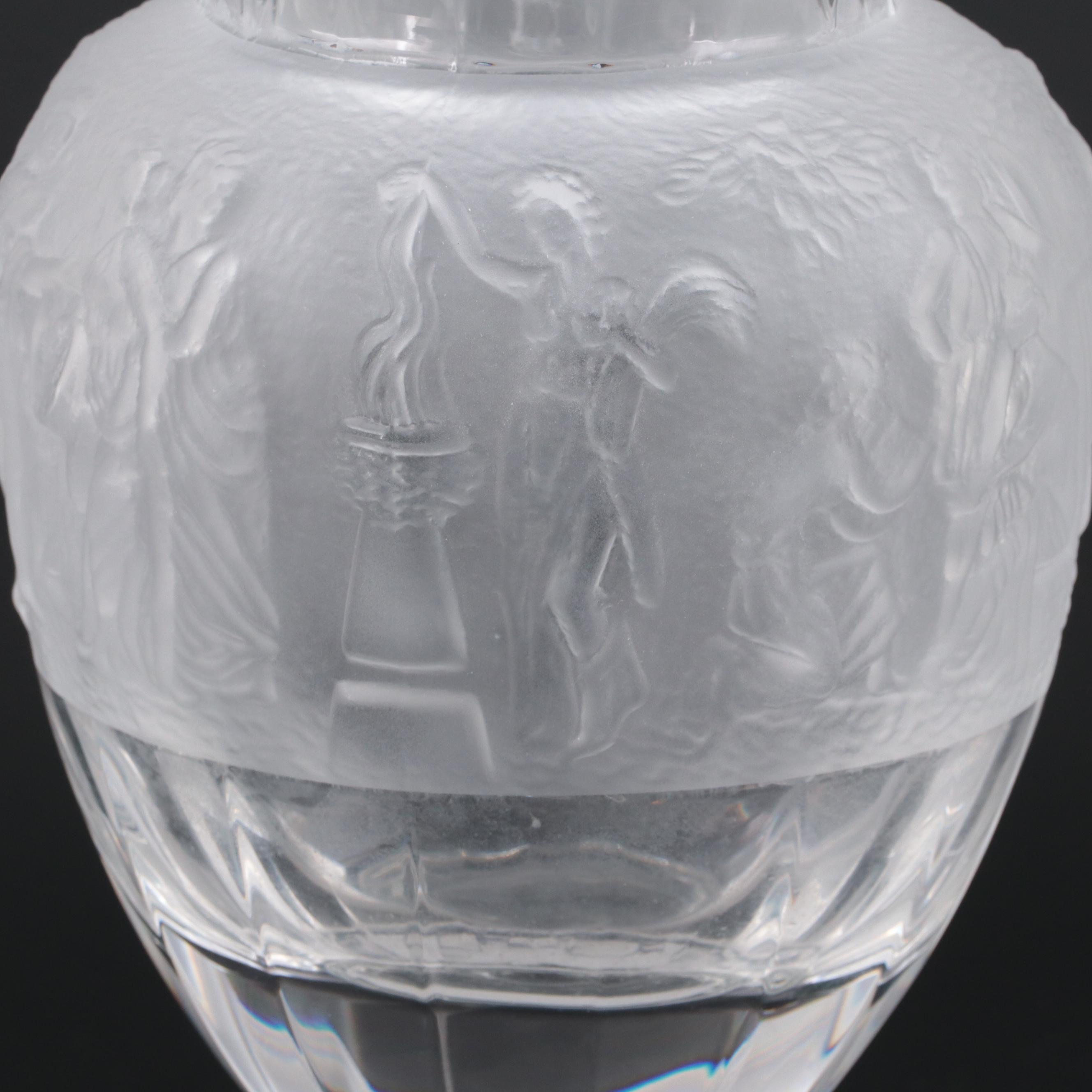 Cristalli Di Firenze Glass Vase