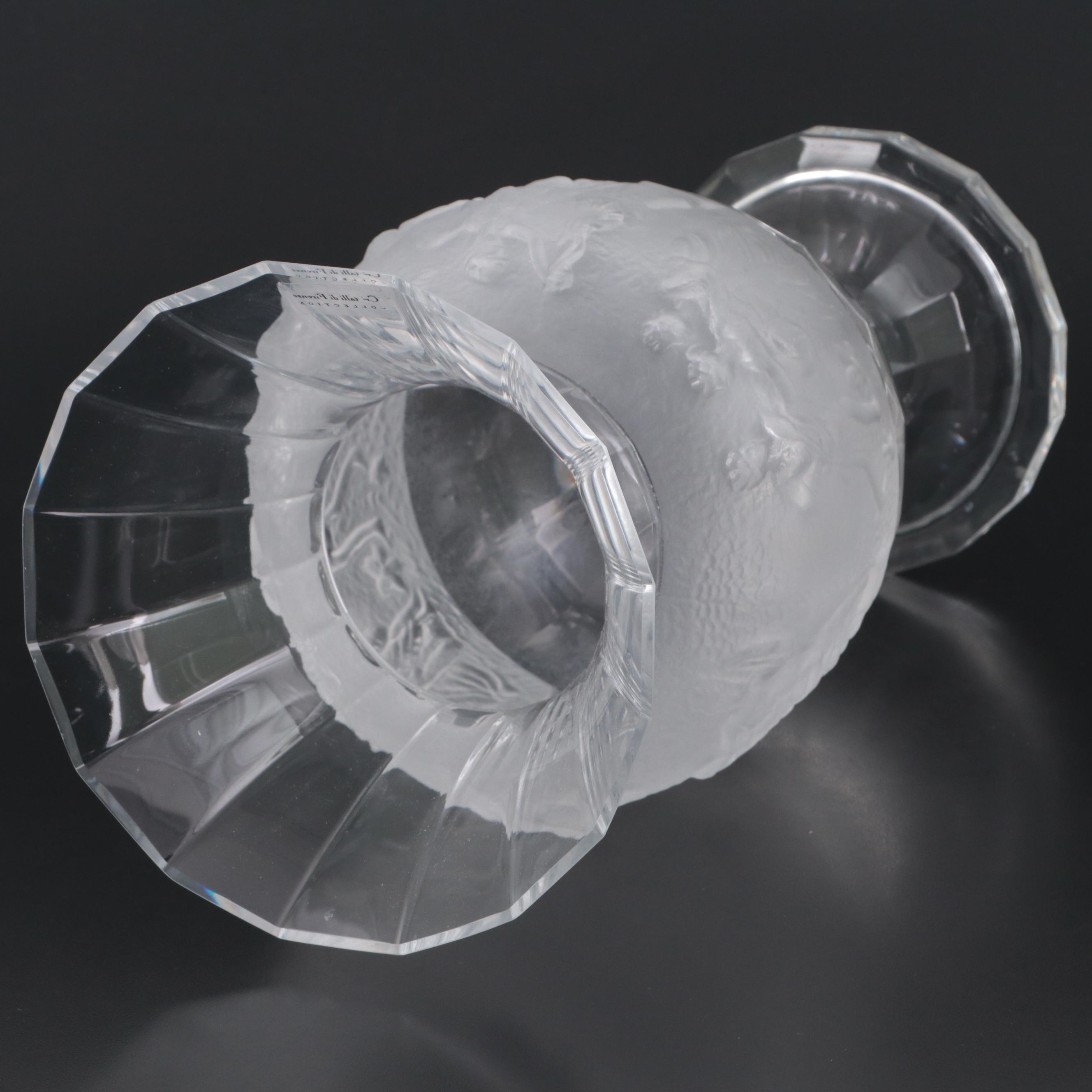 Cristalli Di Firenze Glass Vase