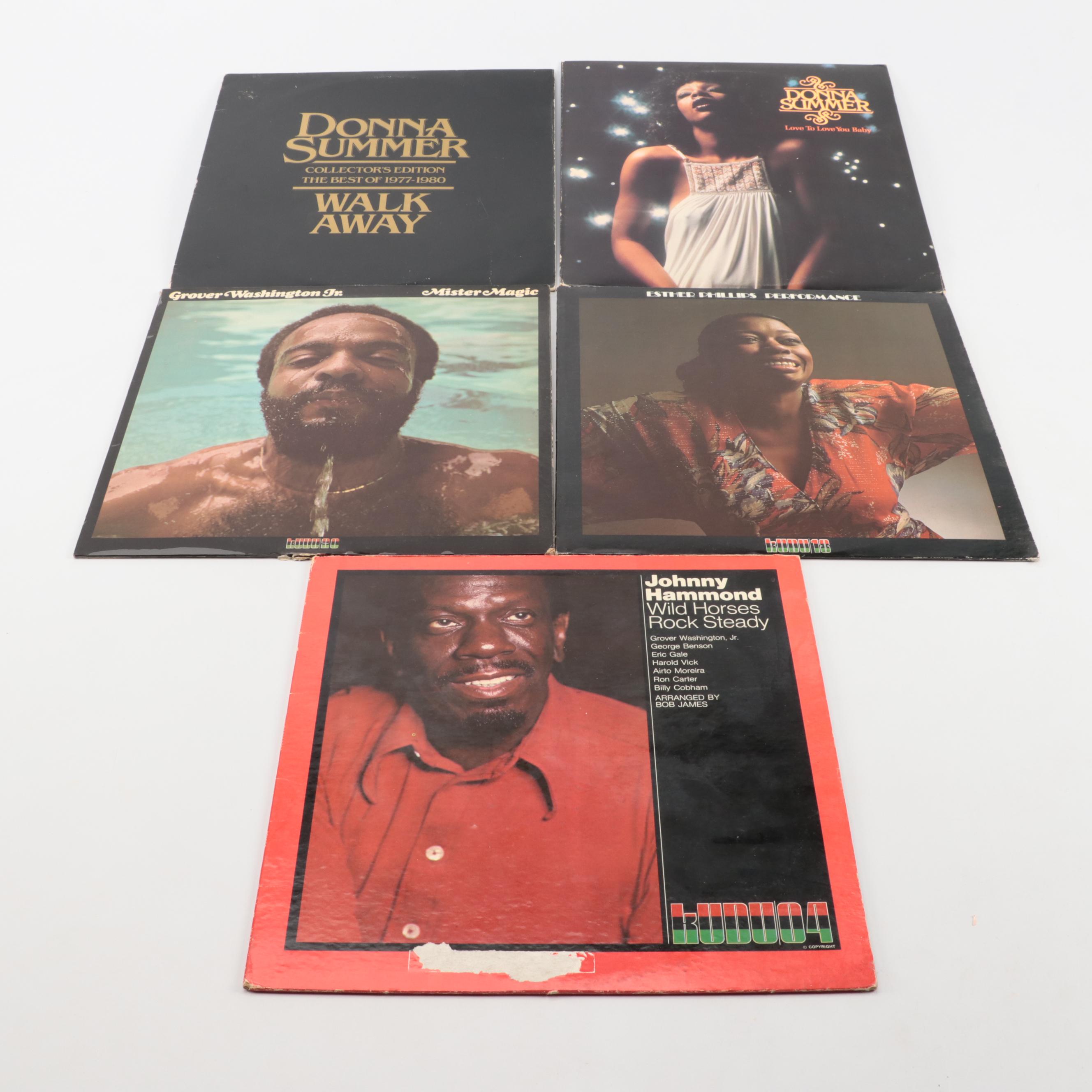 Michael Jackson, Ike and Tina Turner, Donna Summer, Stevie Wonder and More LPs