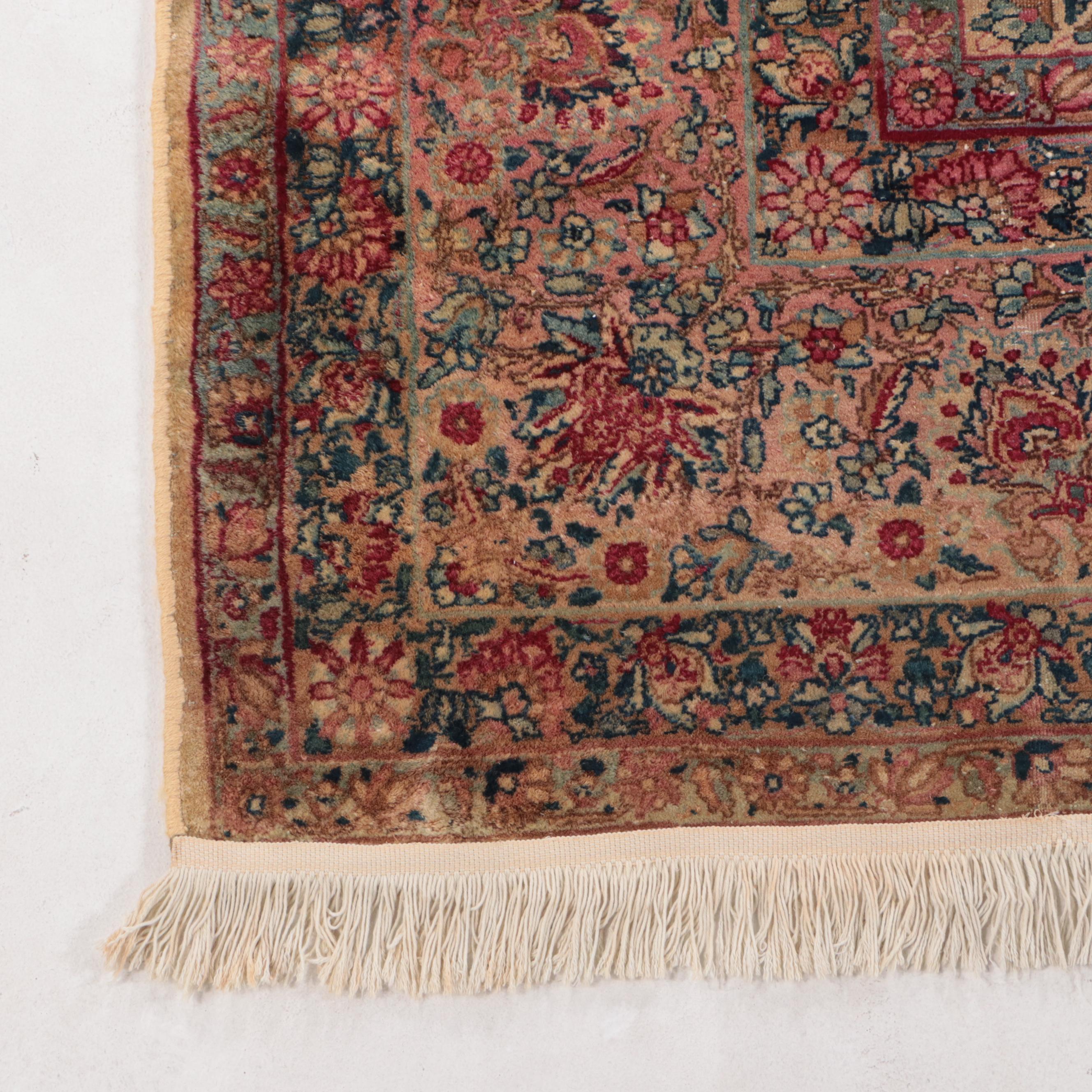 8'9 x 15'8 Hand-Knotted Persian Kerman Room Sized Rug