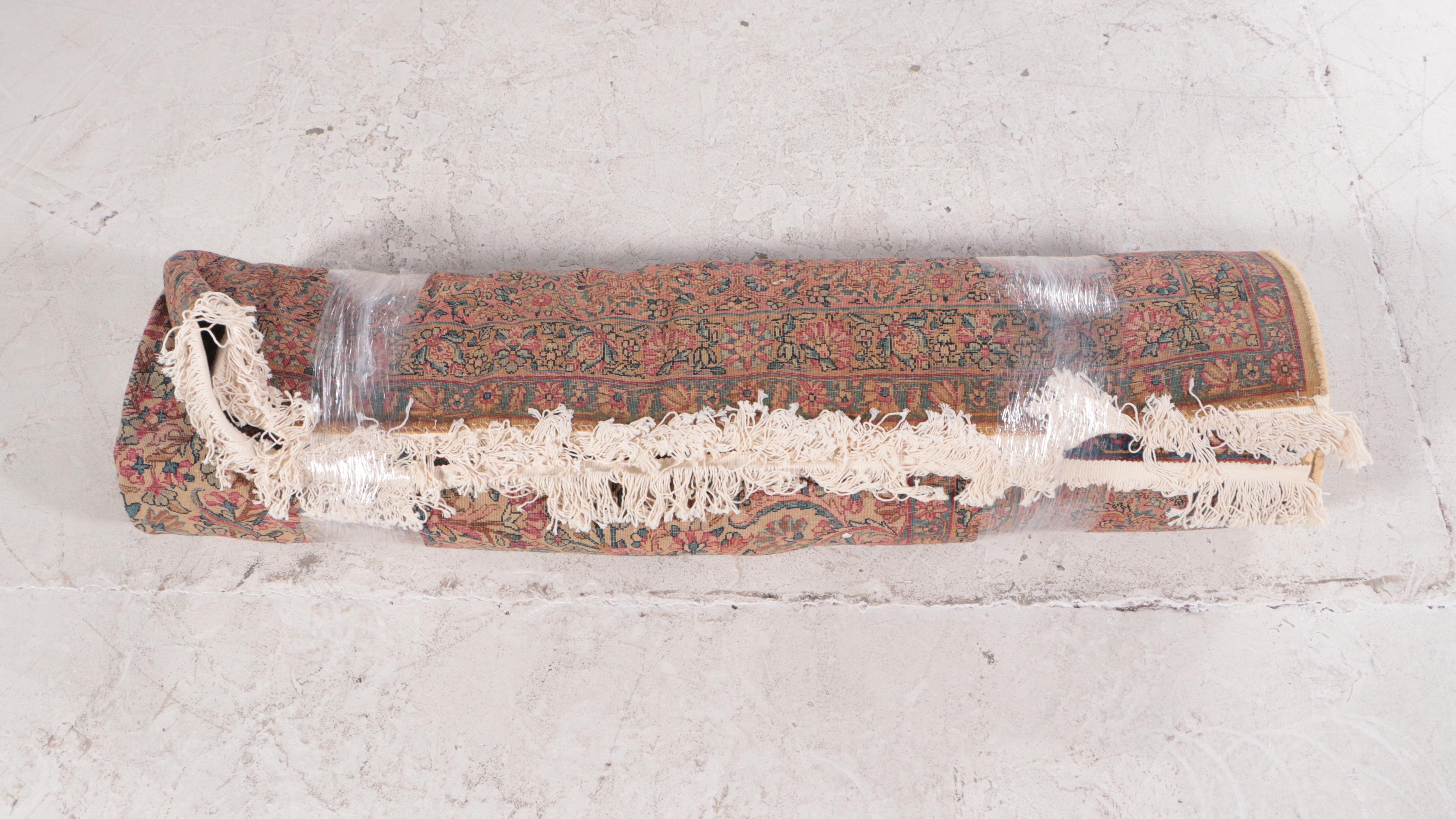 8'9 x 15'8 Hand-Knotted Persian Kerman Room Sized Rug