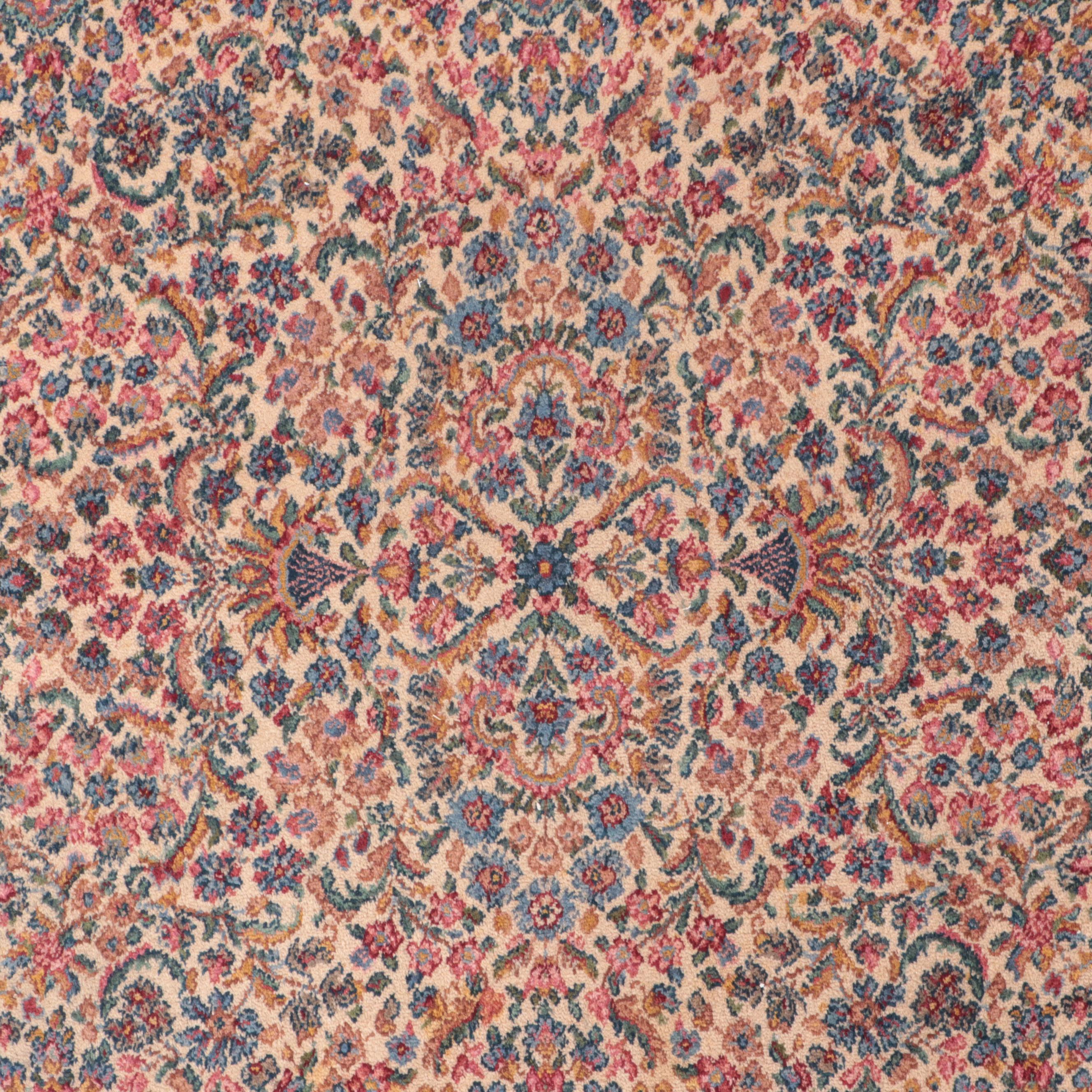 5'10 x 9'9 Machine Made Karastan Kirman Area Rug