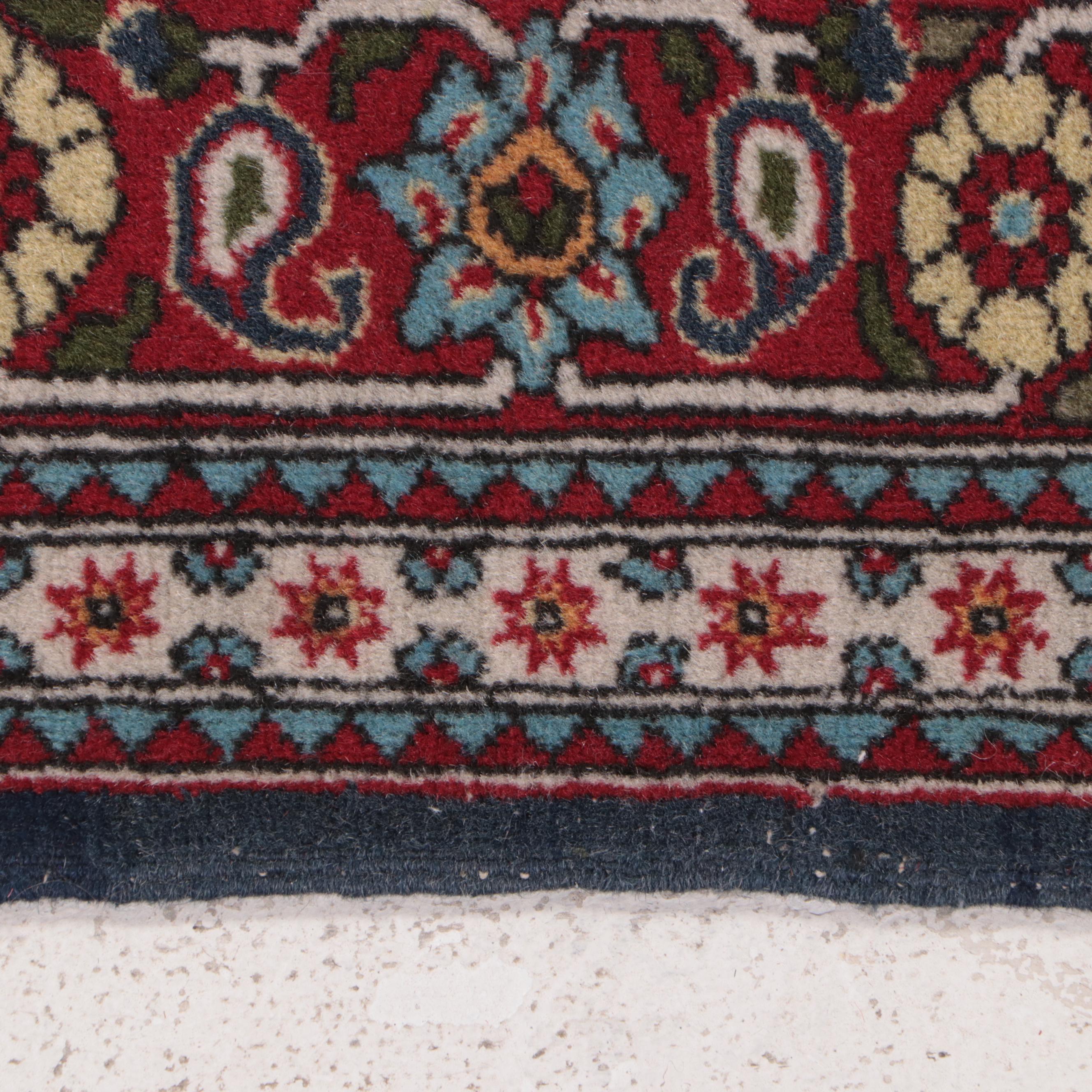 2'7 x 4'5 Hand-Knotted Persian Kerman Accent Rug