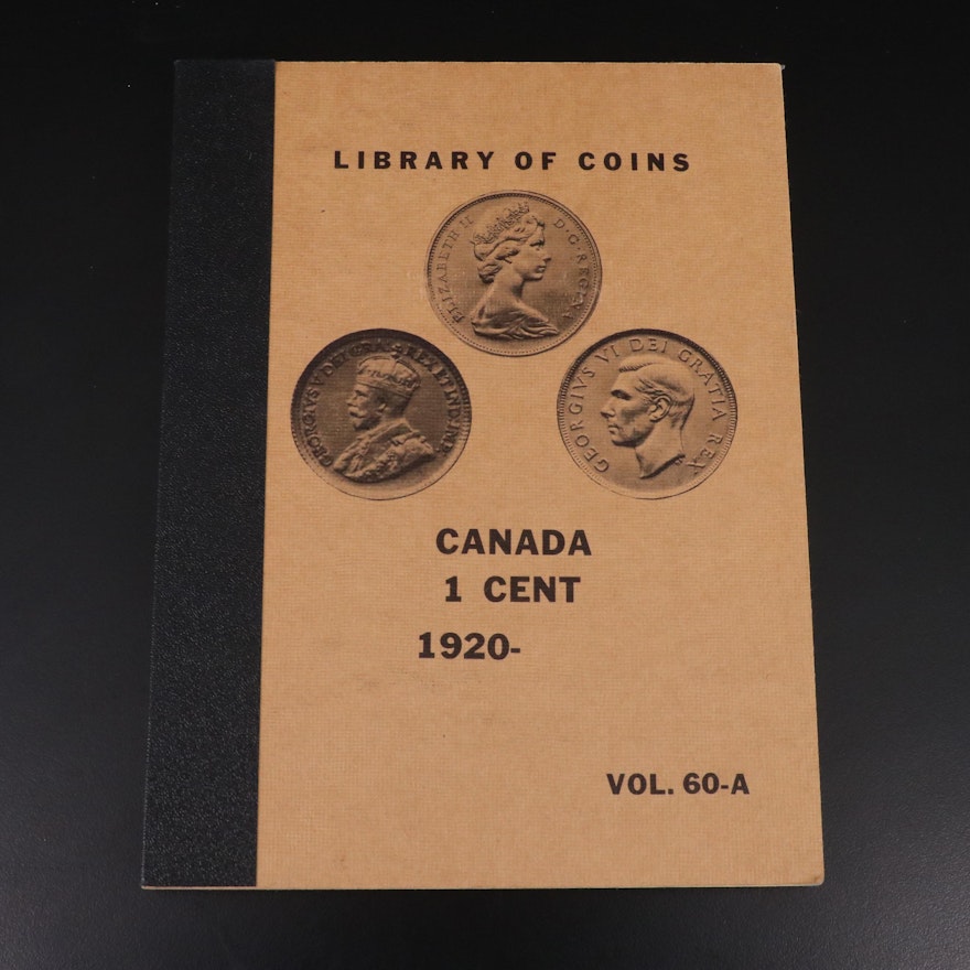Collection of Canada Small Cents With 53 Coins