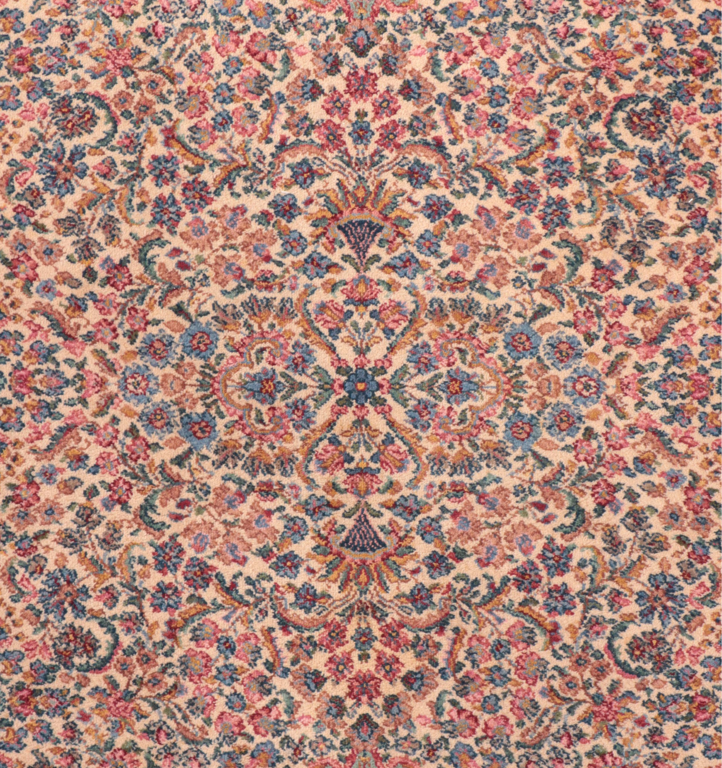5'10 x 9'9 Machine Made Karastan Kirman Area Rug