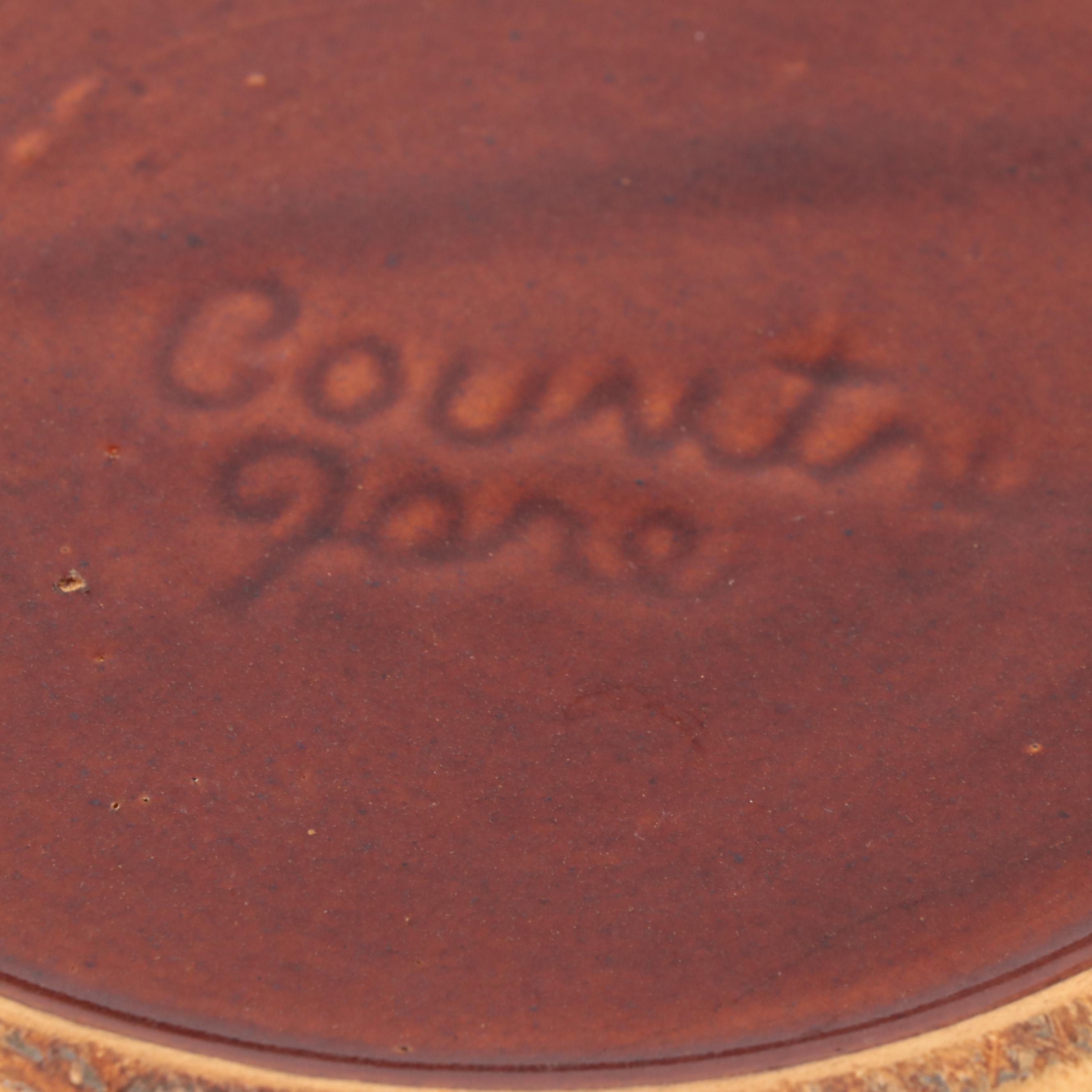 American Pottery "Country Fare" Glazed Stoneware Baking Dishes, Mid-20th C.