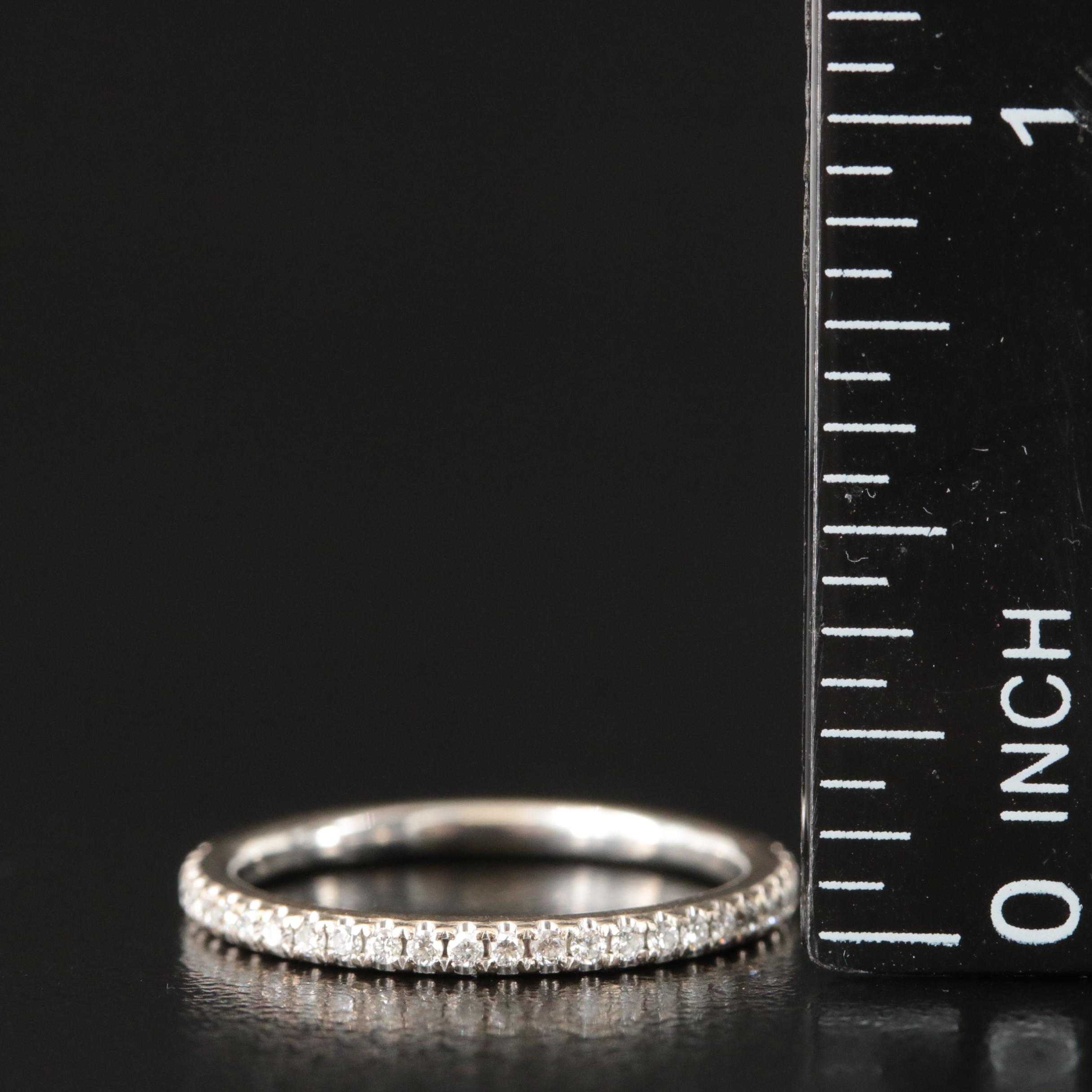 18K 0.31 Diamond Eternity Band