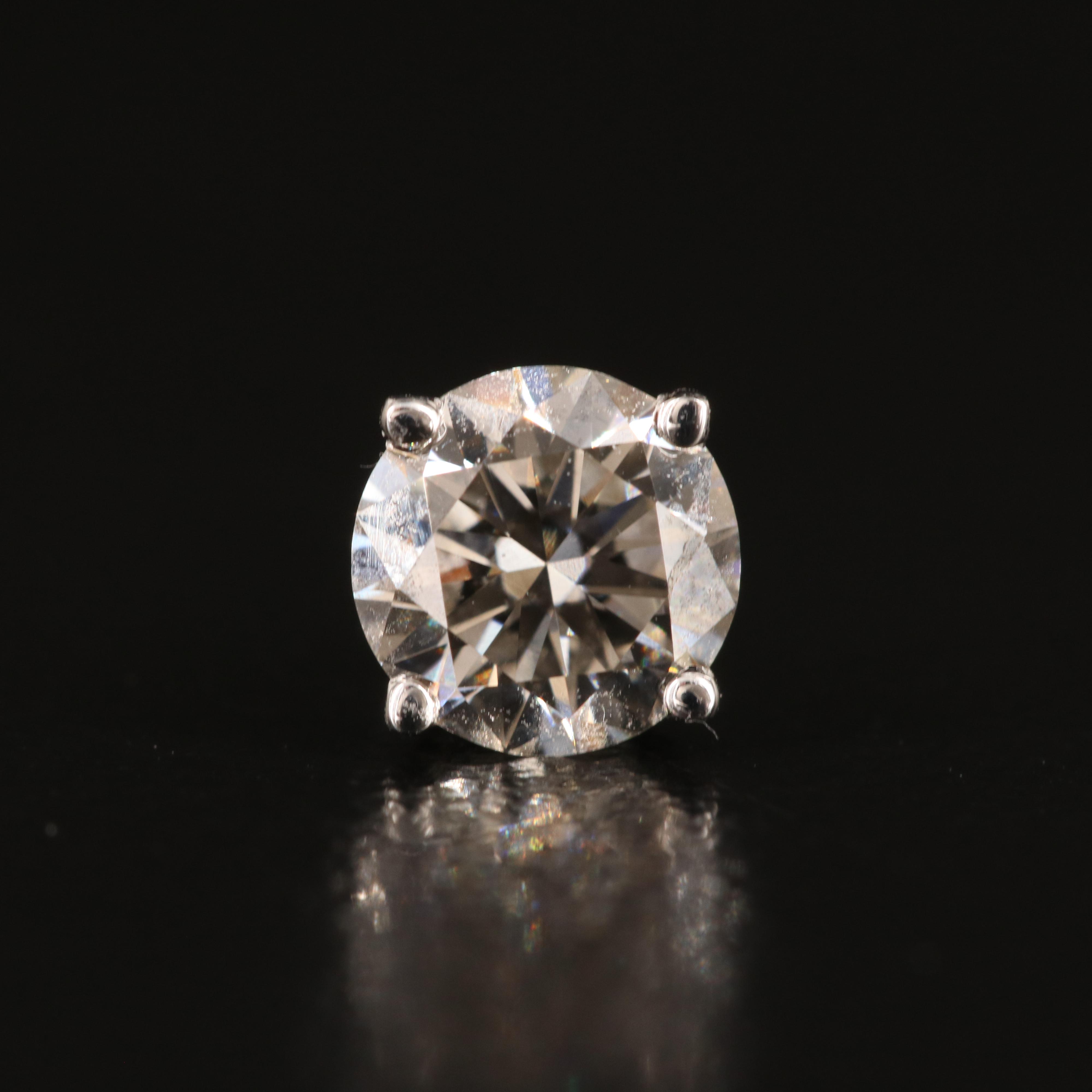 14K 1.17 CTW Lab Grown Diamond Stud Earrings