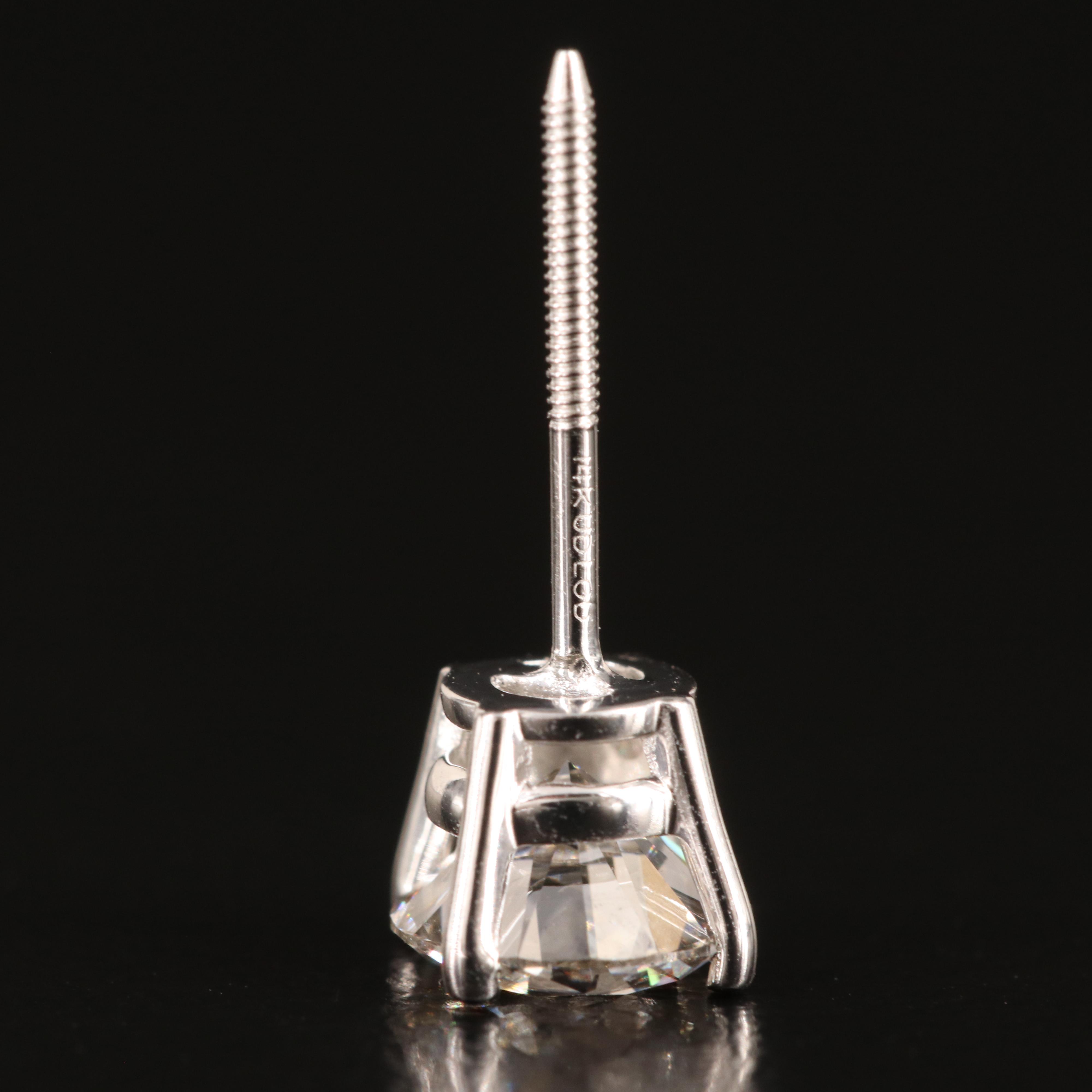 14K 1.17 CTW Lab Grown Diamond Stud Earrings